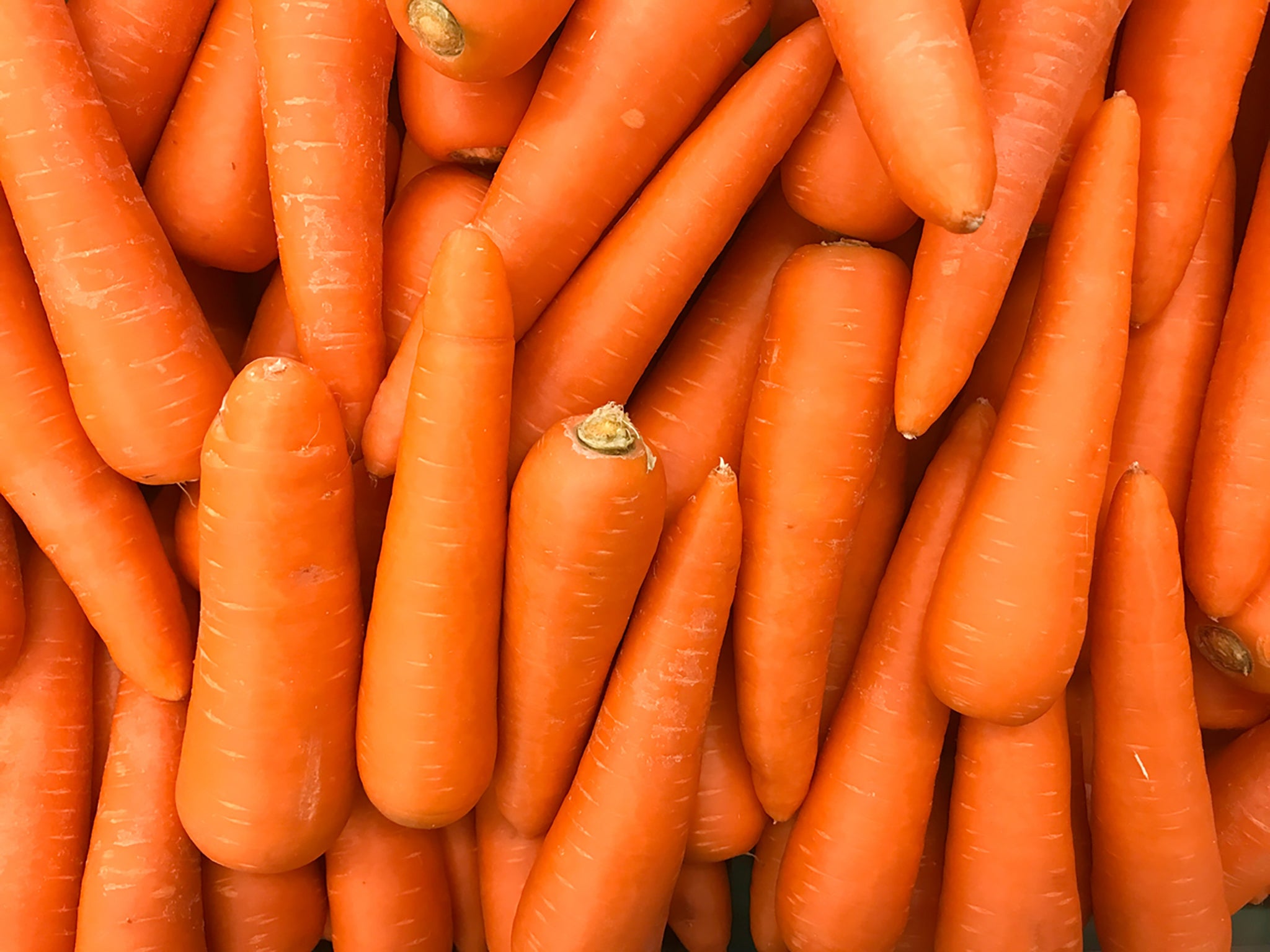 The orange root vegetable is a great source of fibre and antioxidants