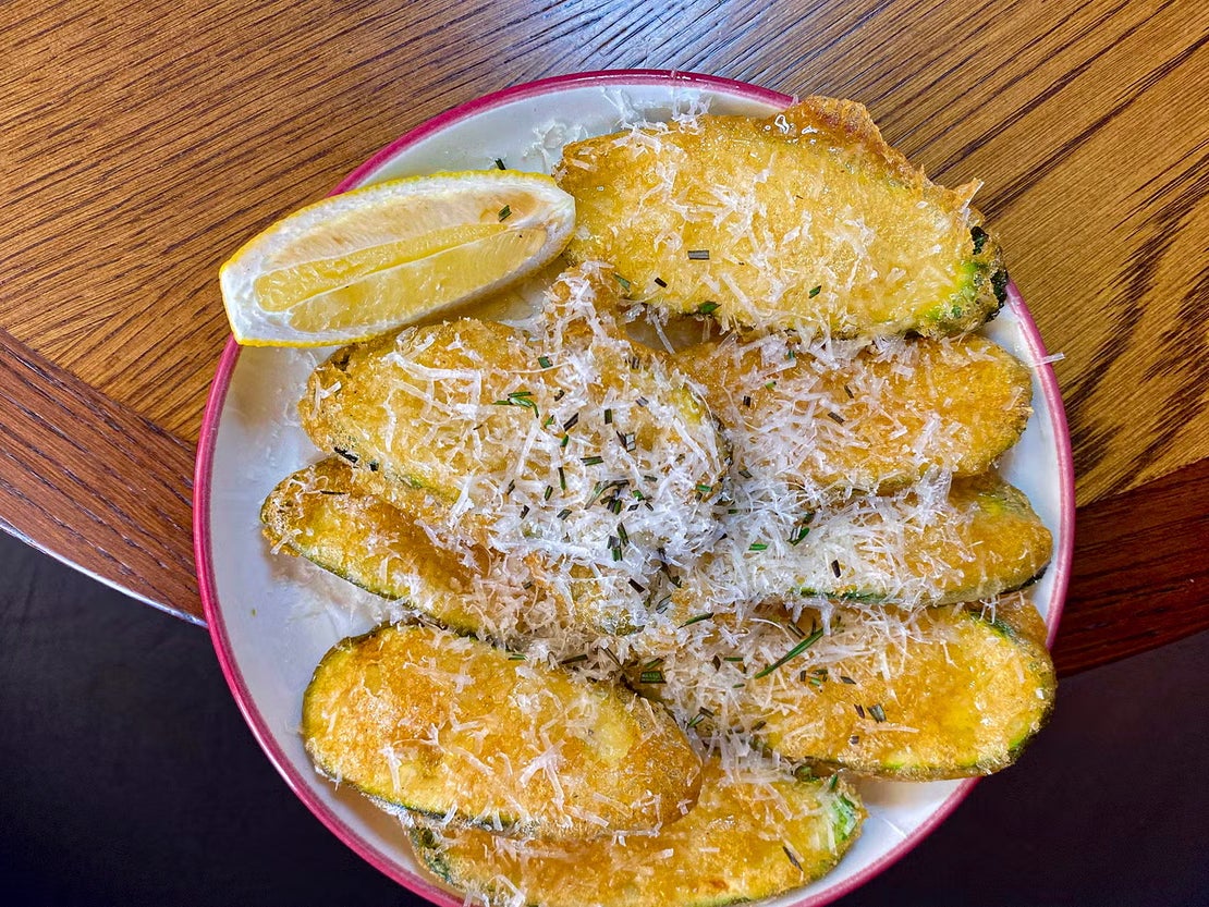 Courgette fritto: a delicious, healthy alternative to chips