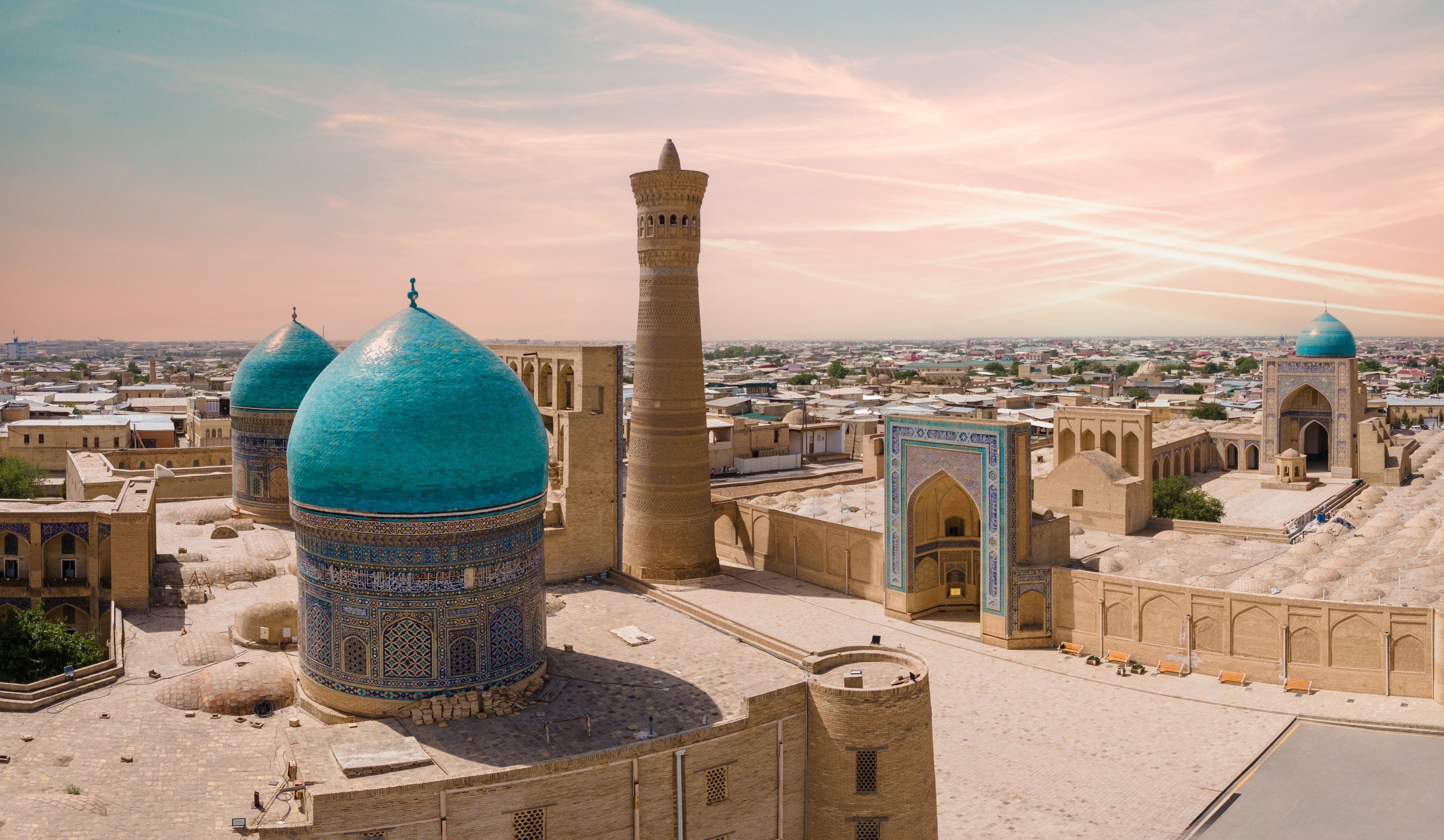 Marvel at Uzbekistan’s beautiful blue domes