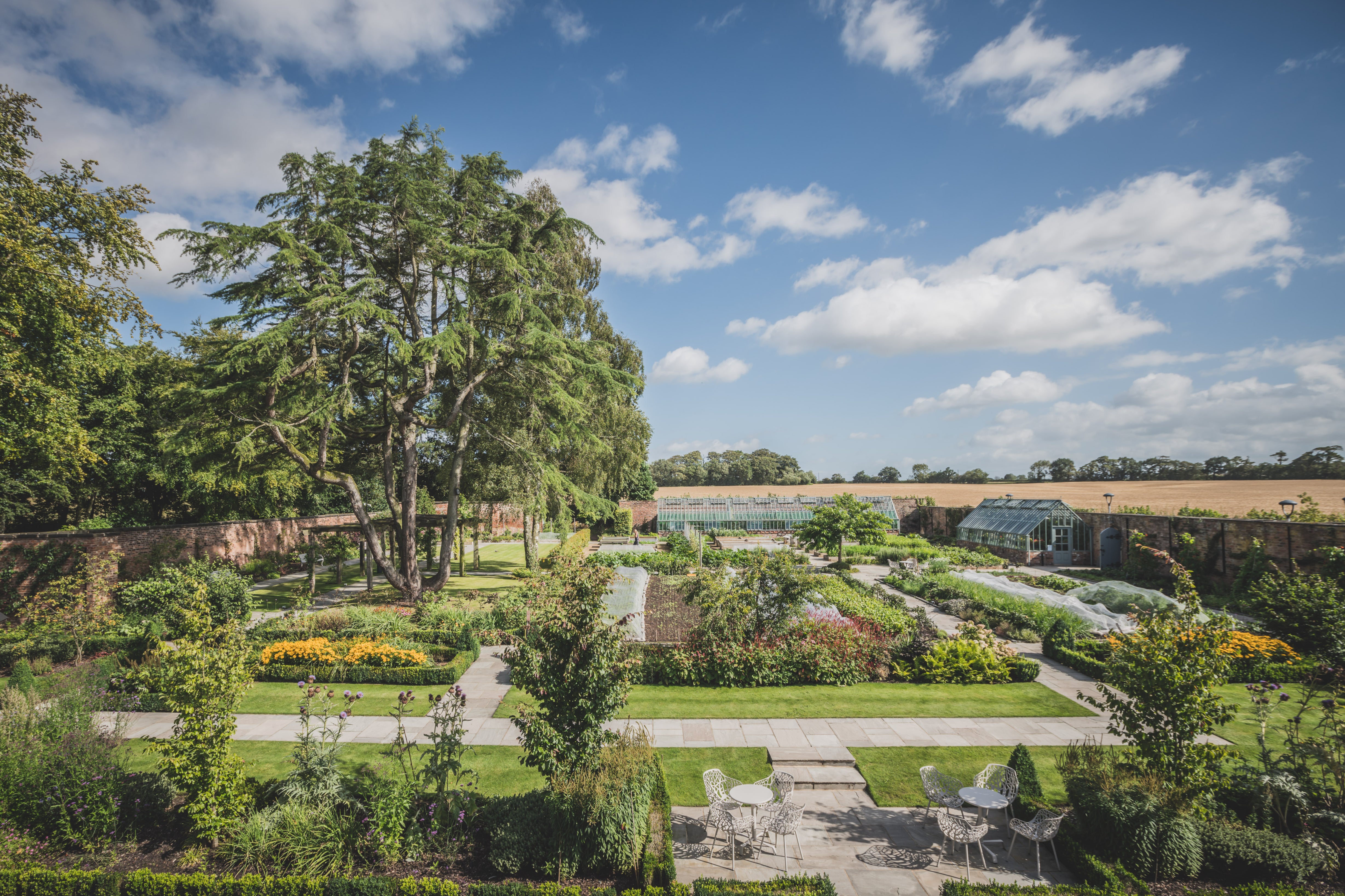 The great outdoors: gardens at Moor Hall in Aughton