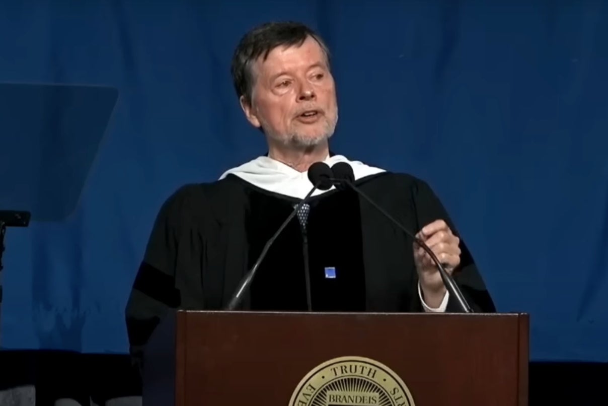 Ken Burns warned graduates of Brandeis University ‘there is no real choice this November’