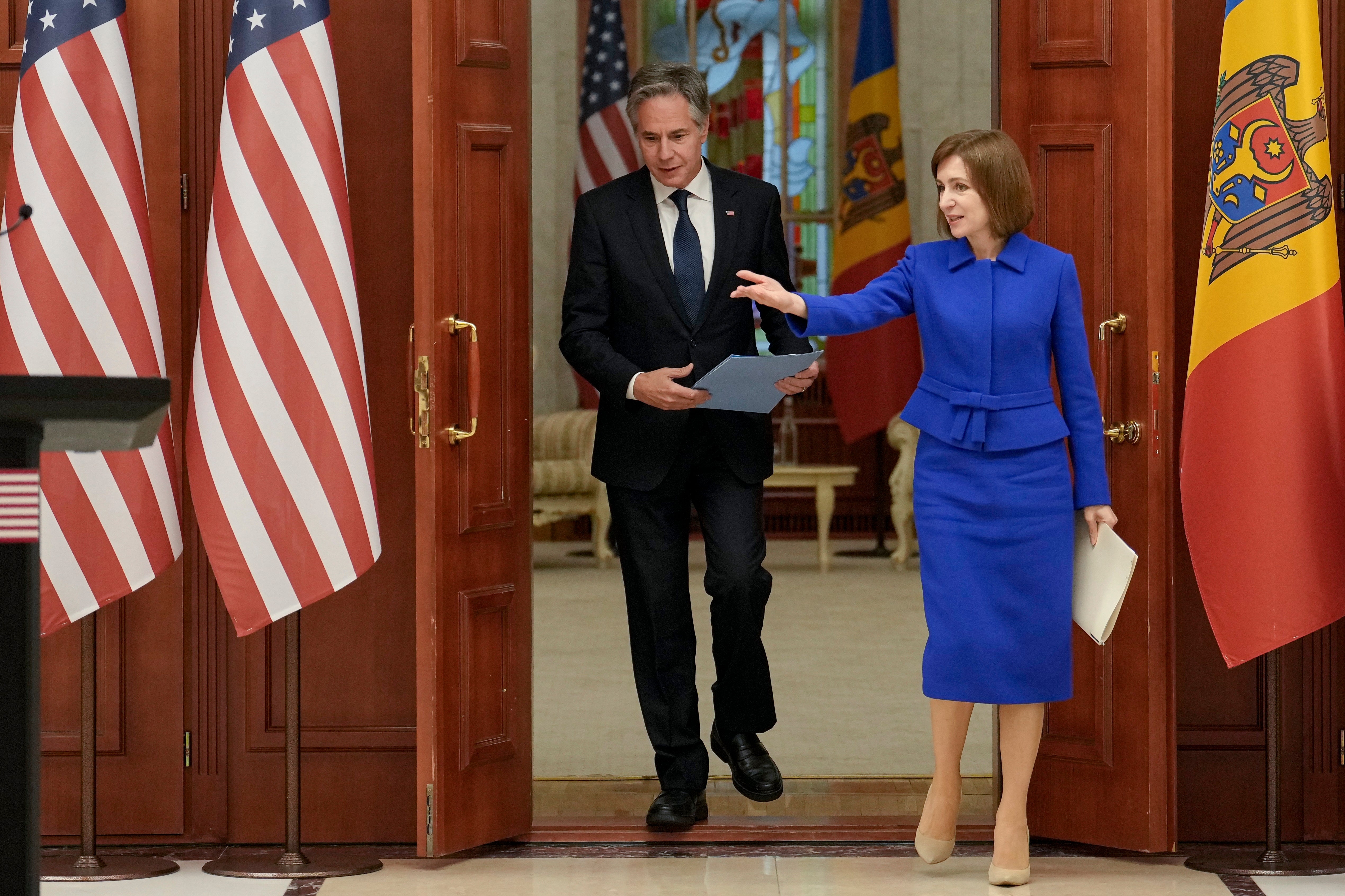 Moldova U.S. Blinken