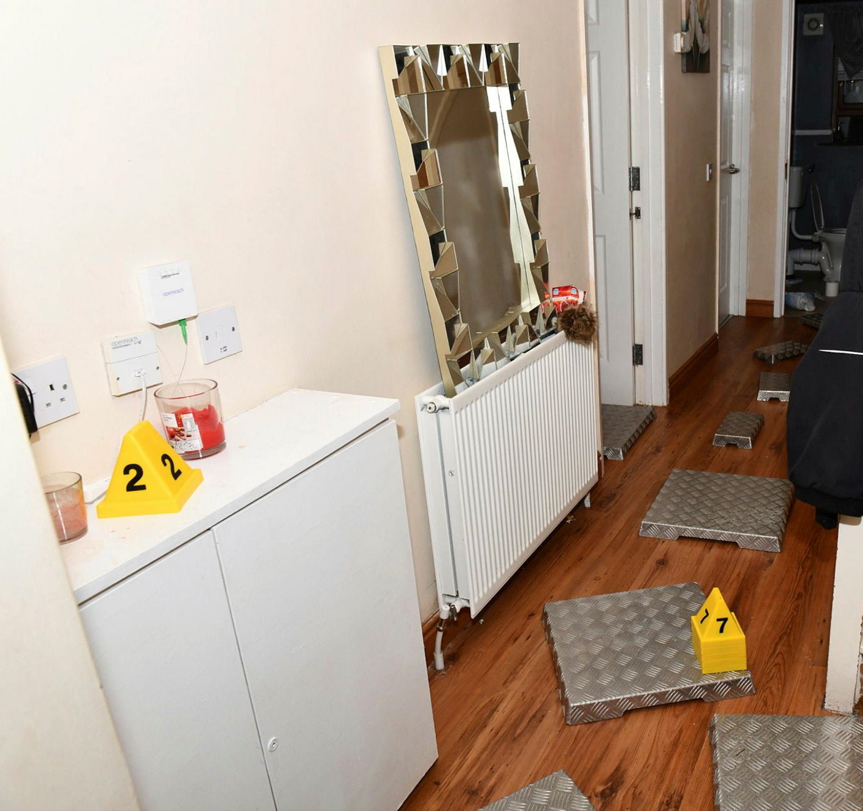 Inside the north Belfast home of Caoimhe Morgan after her murder