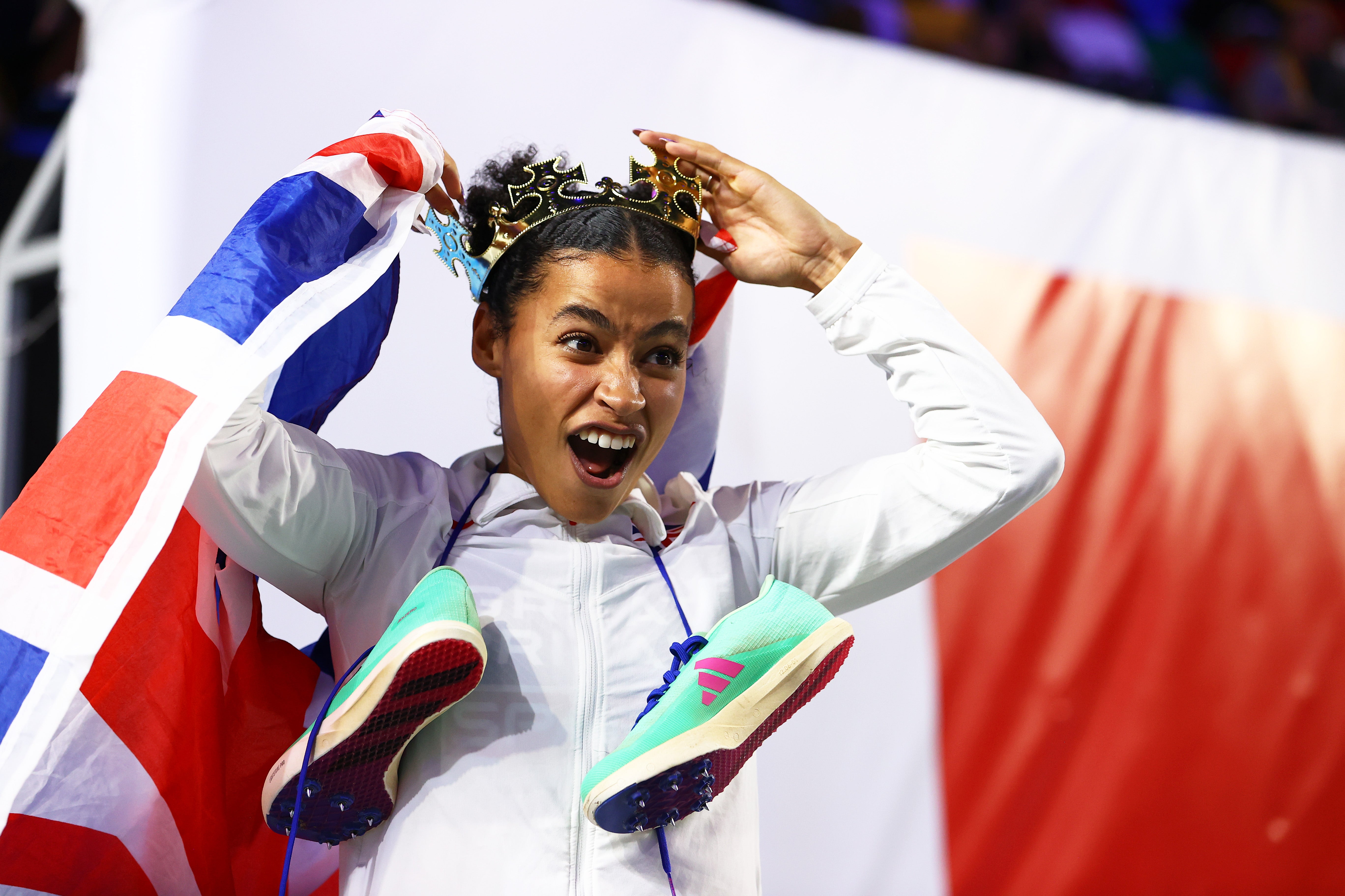 Sawyers won gold at last year’s European Indoor Championship