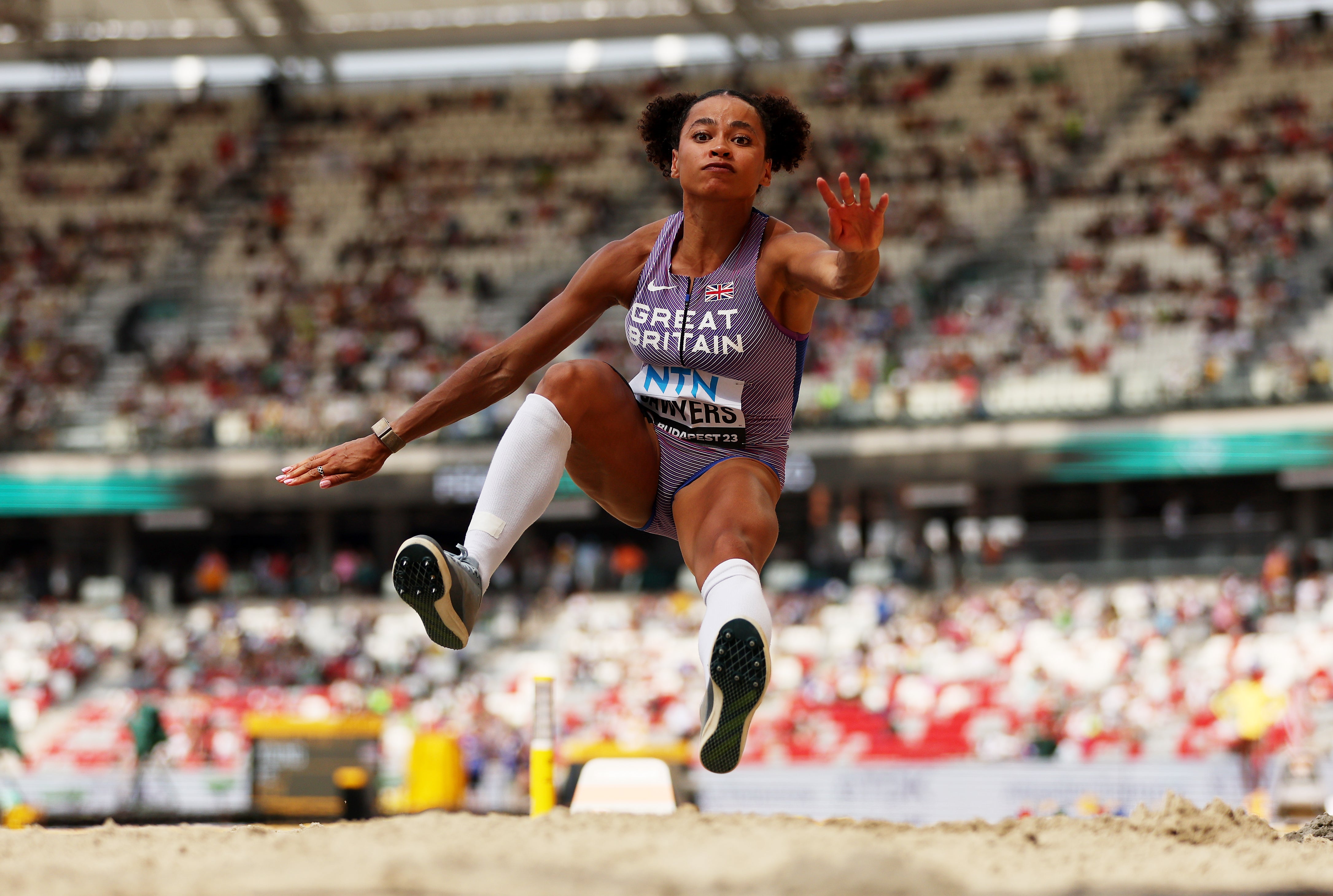 Jazmin Sawyers ruptured her Achilles in training camp