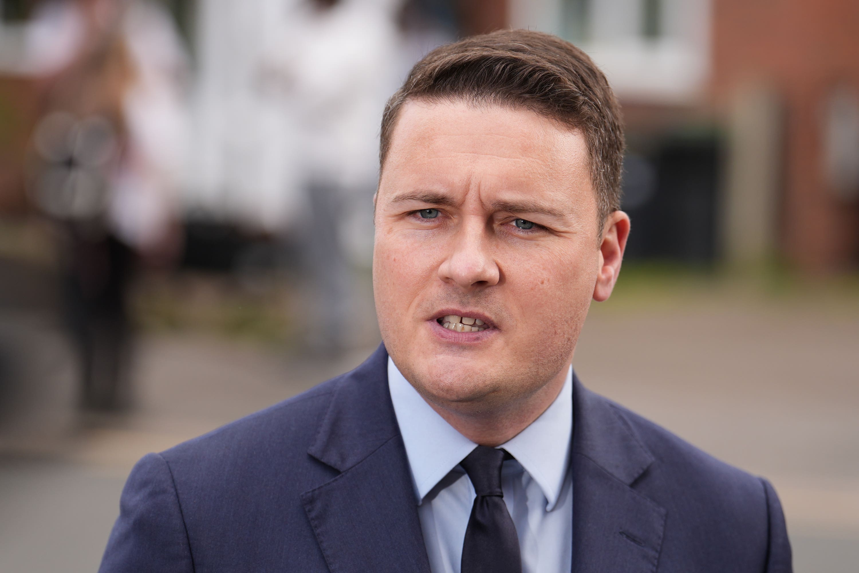 Shadow health secretary and the MP for Ilford North, Wes Streeting (Jordan Pettitt/PA)