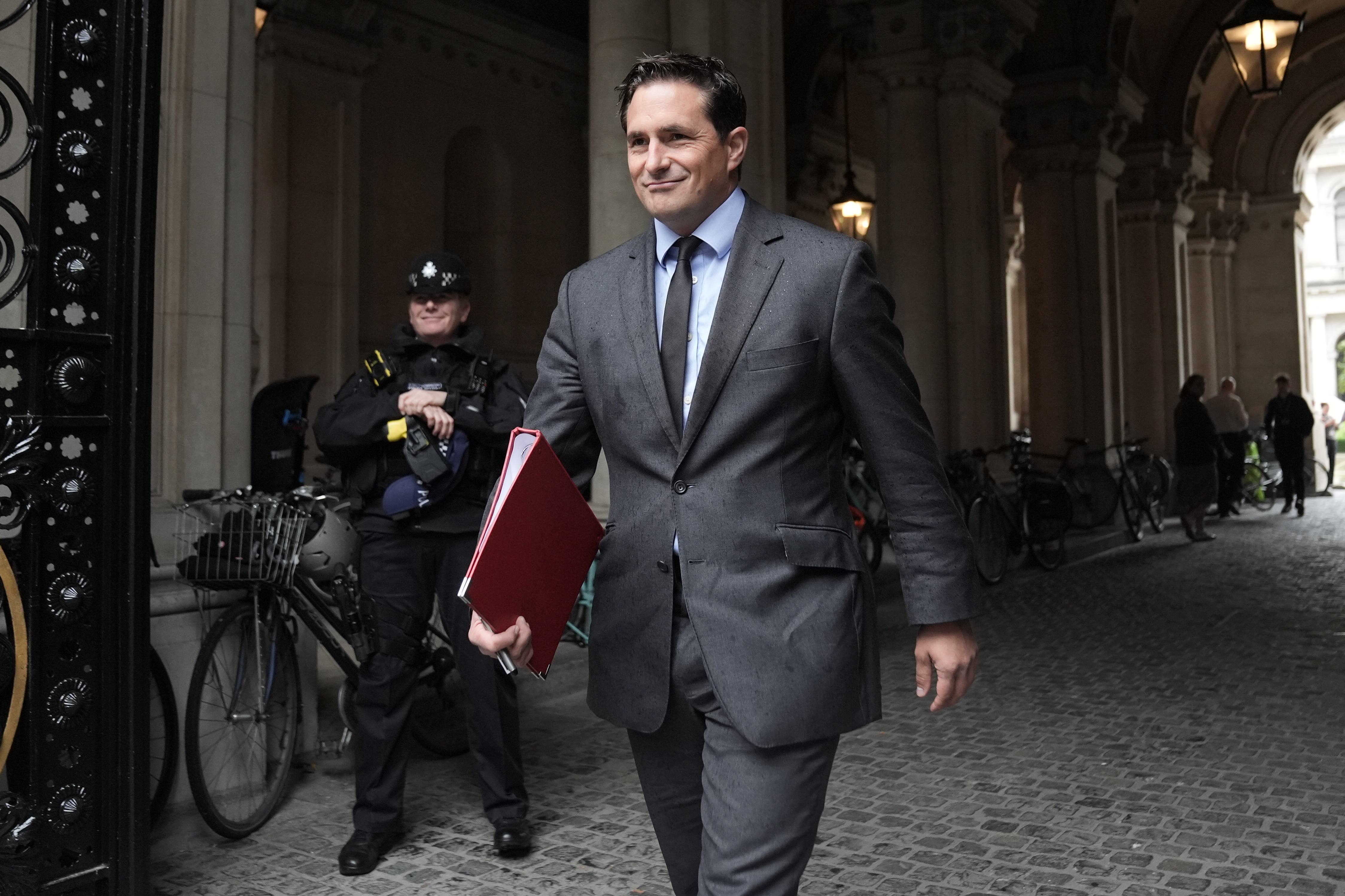 Veterans’ minister Johnny Mercer gave evidence to the probe in February (Stefan Rousseau/PA)