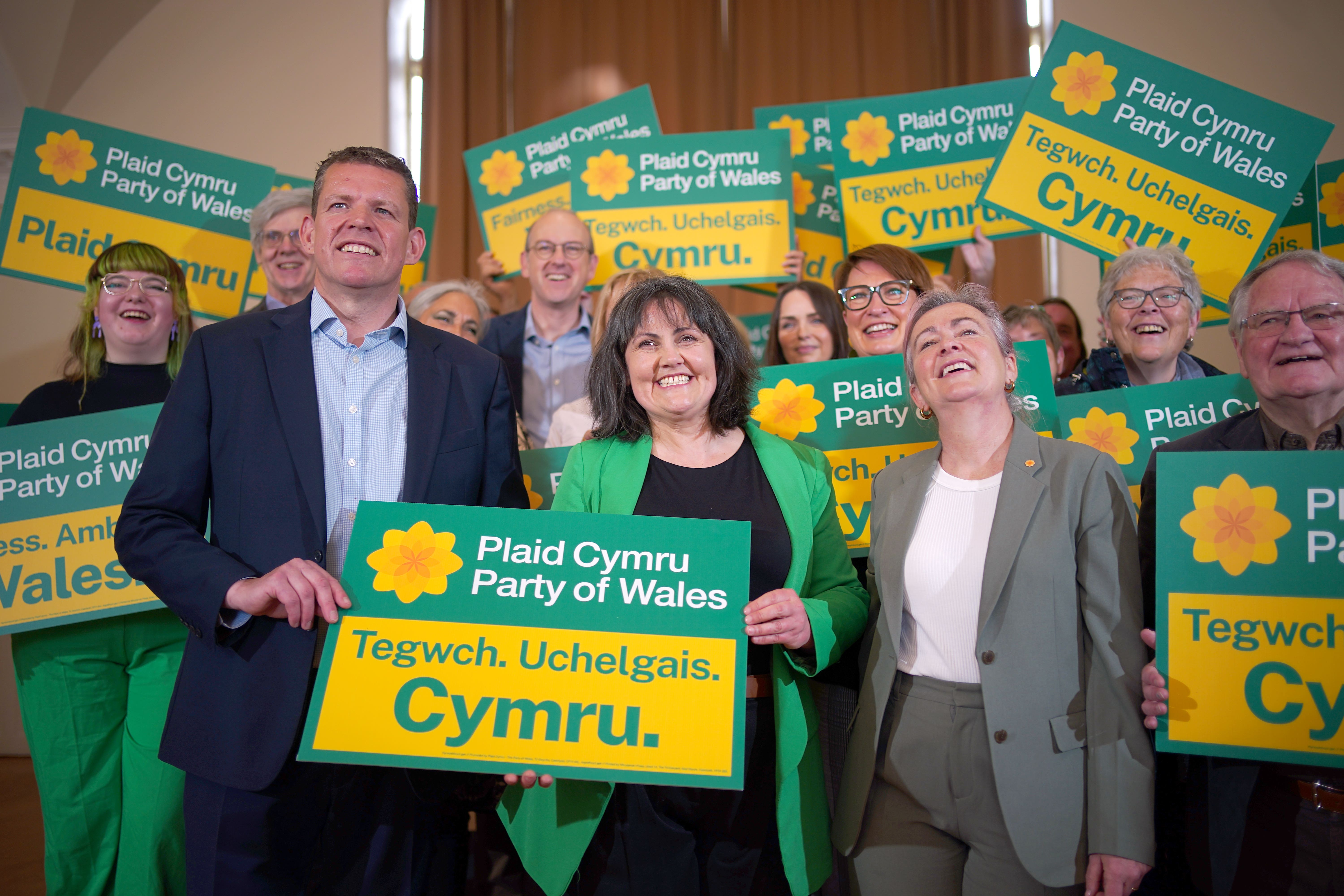 Rhun ap Iorwerth said Plaid will ensure Welsh voters have their voices heard at Westminster (Peter Byrne/PA)