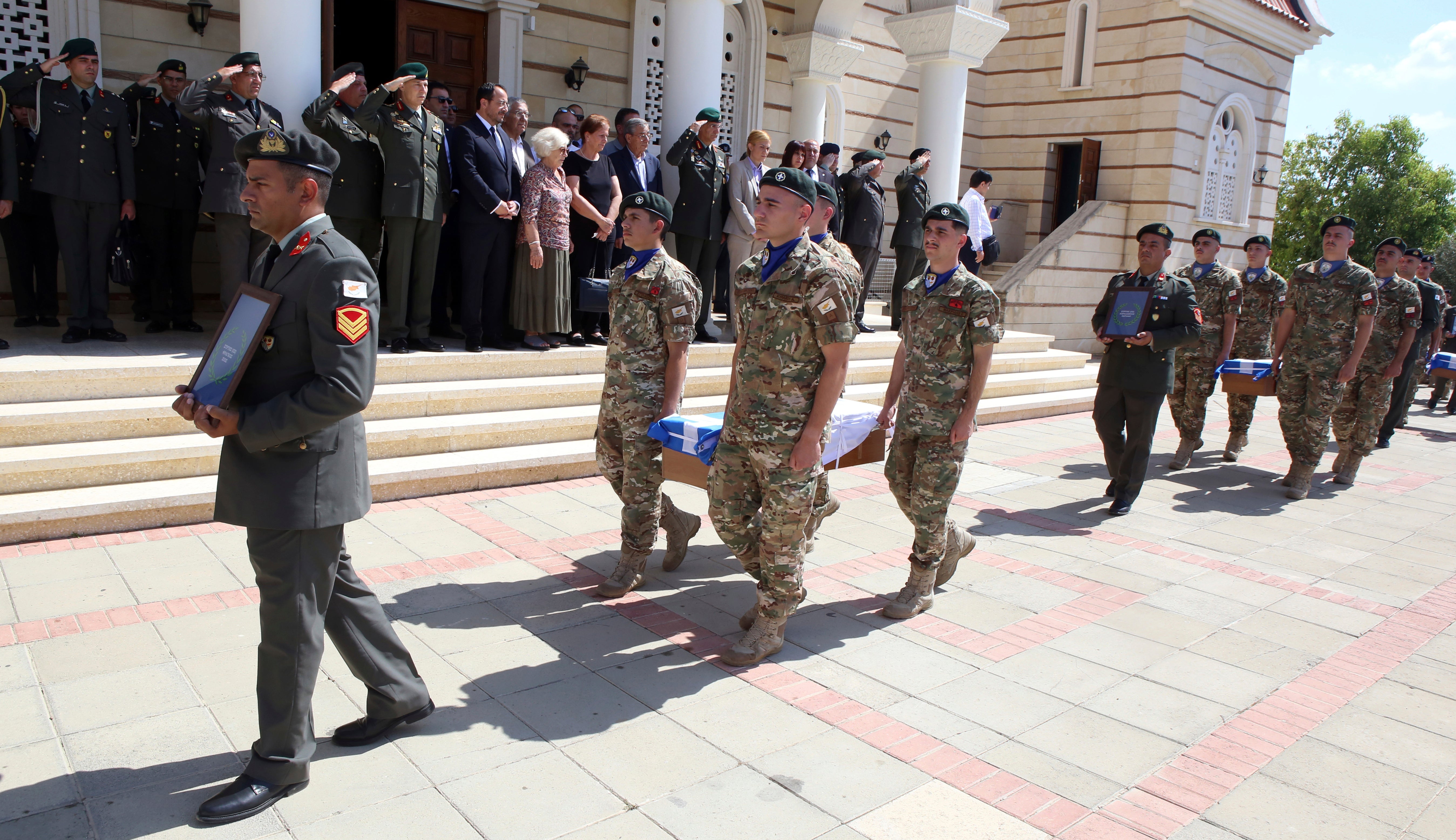 Cyprus Greece Soldiers Remains