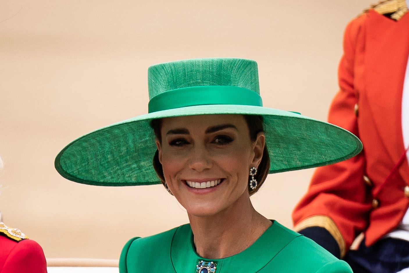 The Princess of Wales during the Trooping the Colour ceremony at Horse Guards Parade, central London (Aaron Chown/PA)