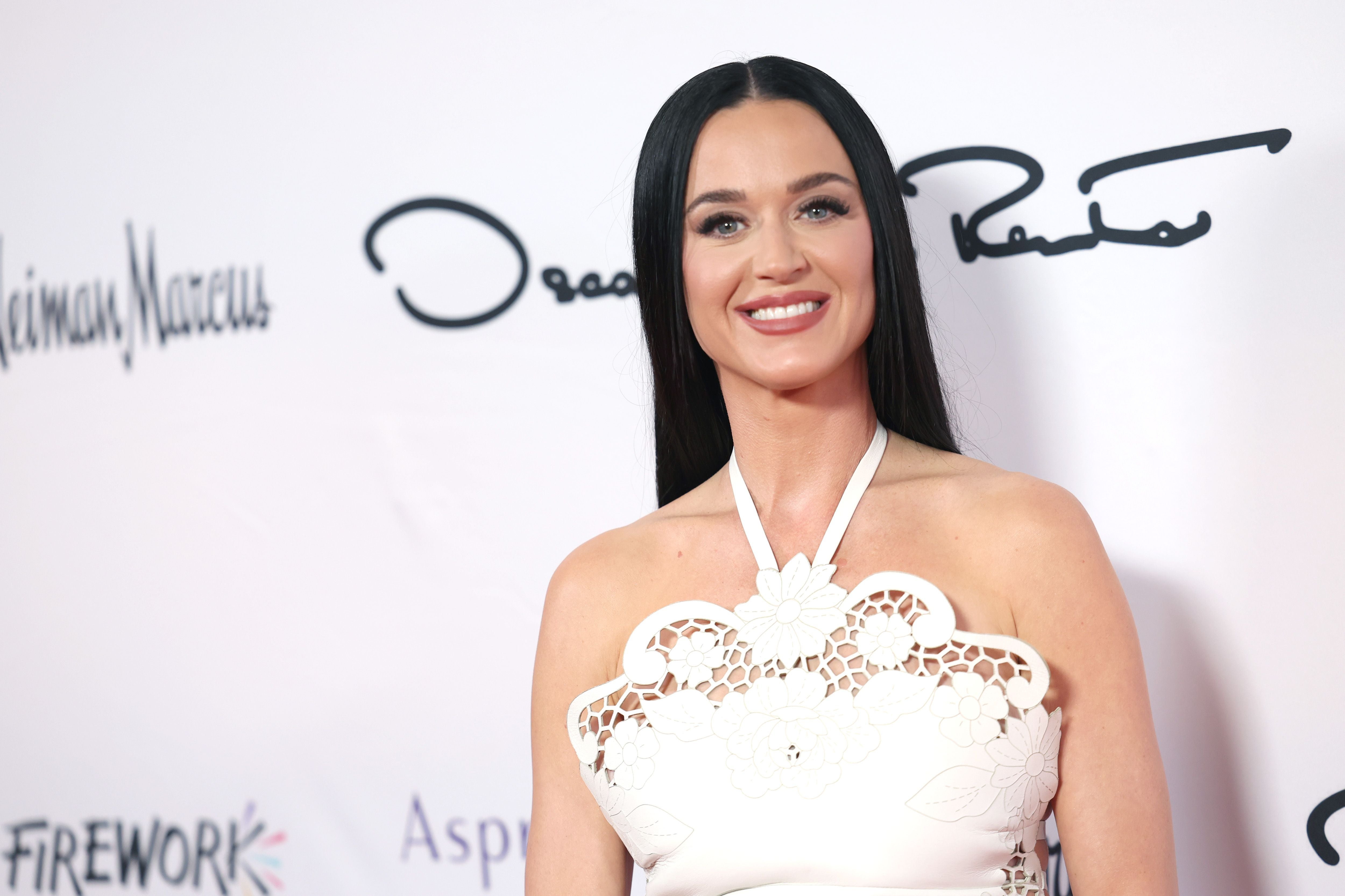 Katy Perry attends the 35th Annual Colleagues Spring Luncheon & Oscar de la Renta Fashion Show