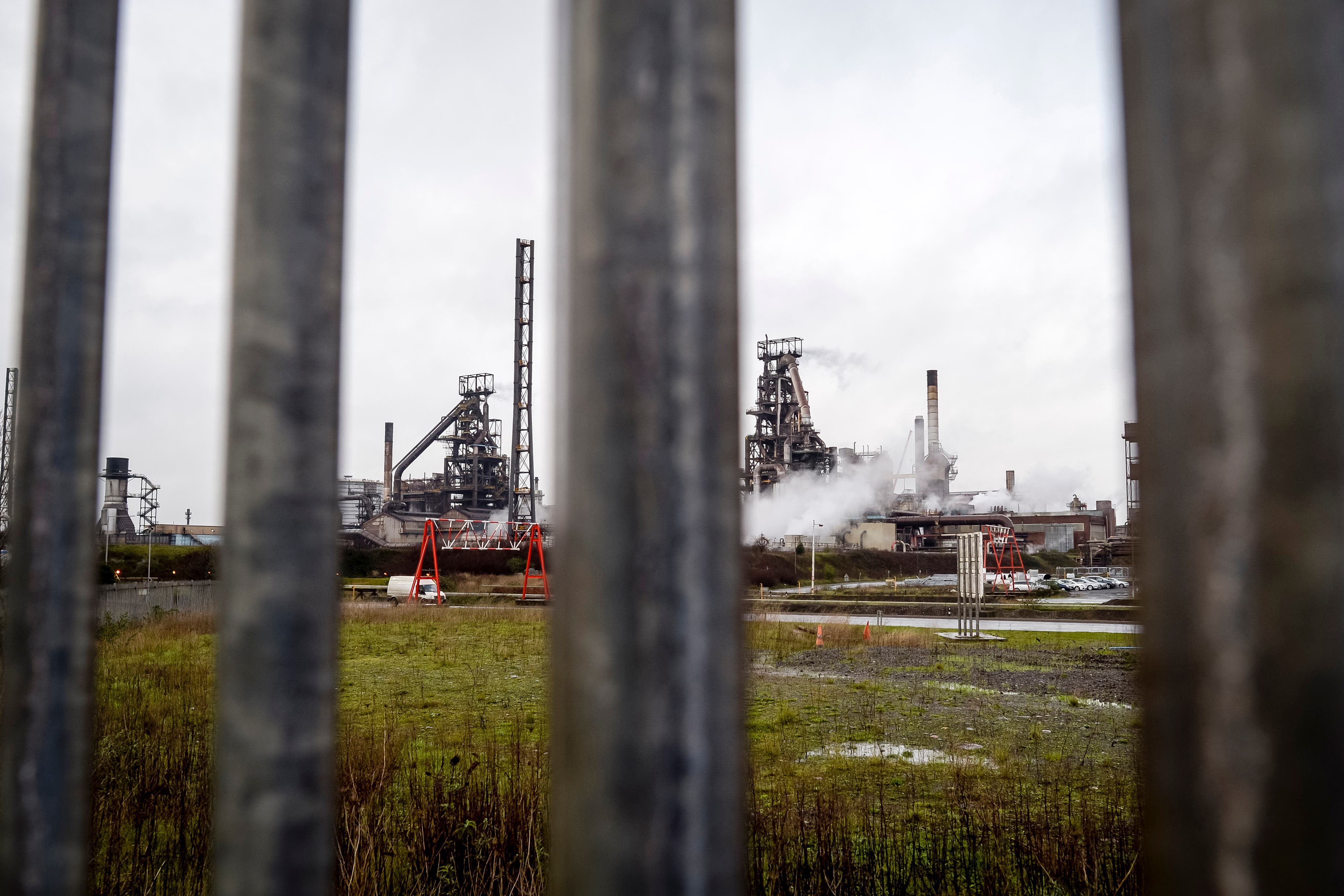 A general view of the Tata steel plant on Harbour Way, Port Talbot (Ben Birchall/PA)