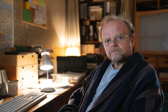 <p>Toby Jones in ‘Mr Bates vs The Post Office’</p>