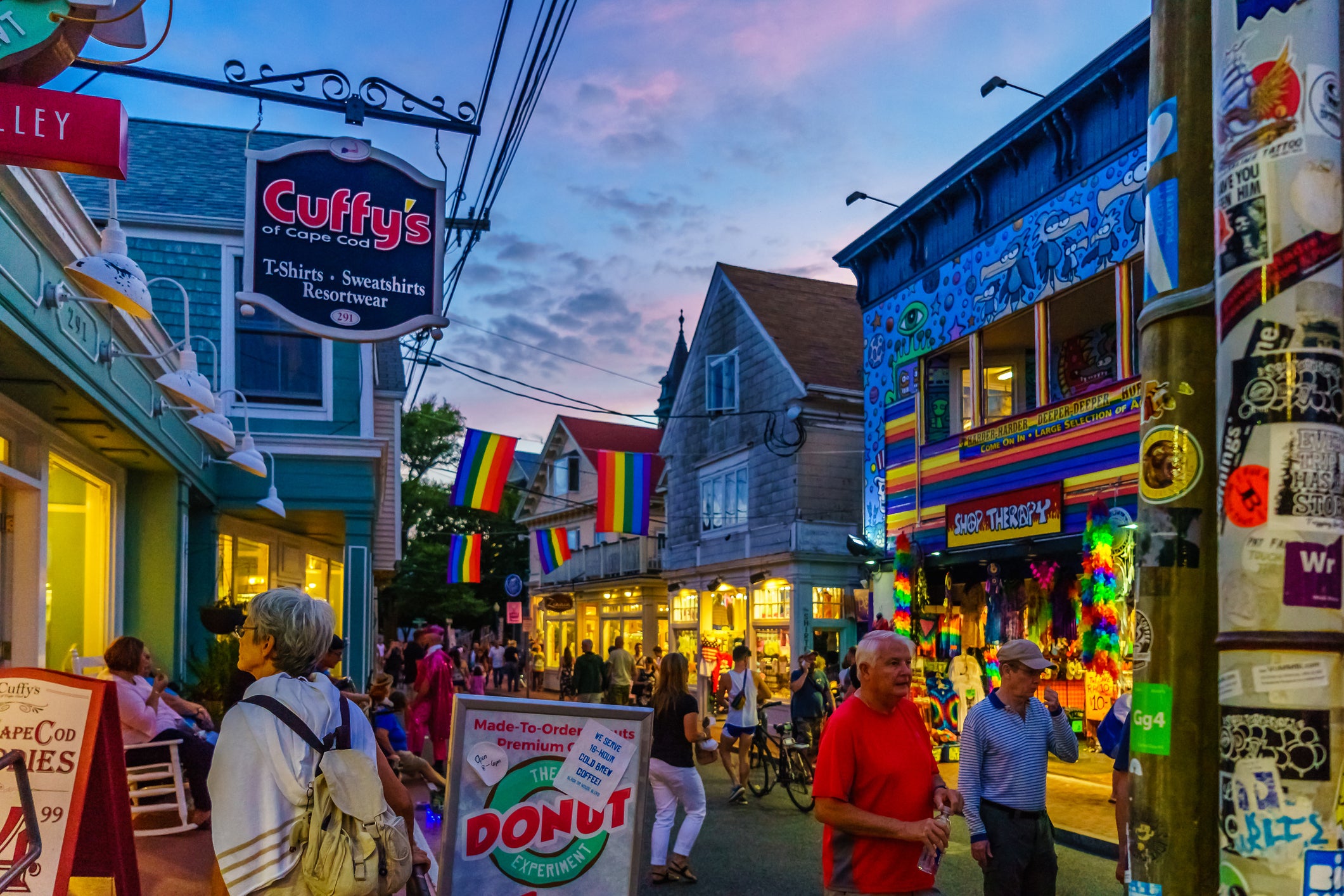 Provincetown celebrates different LGBT+ communities all summer