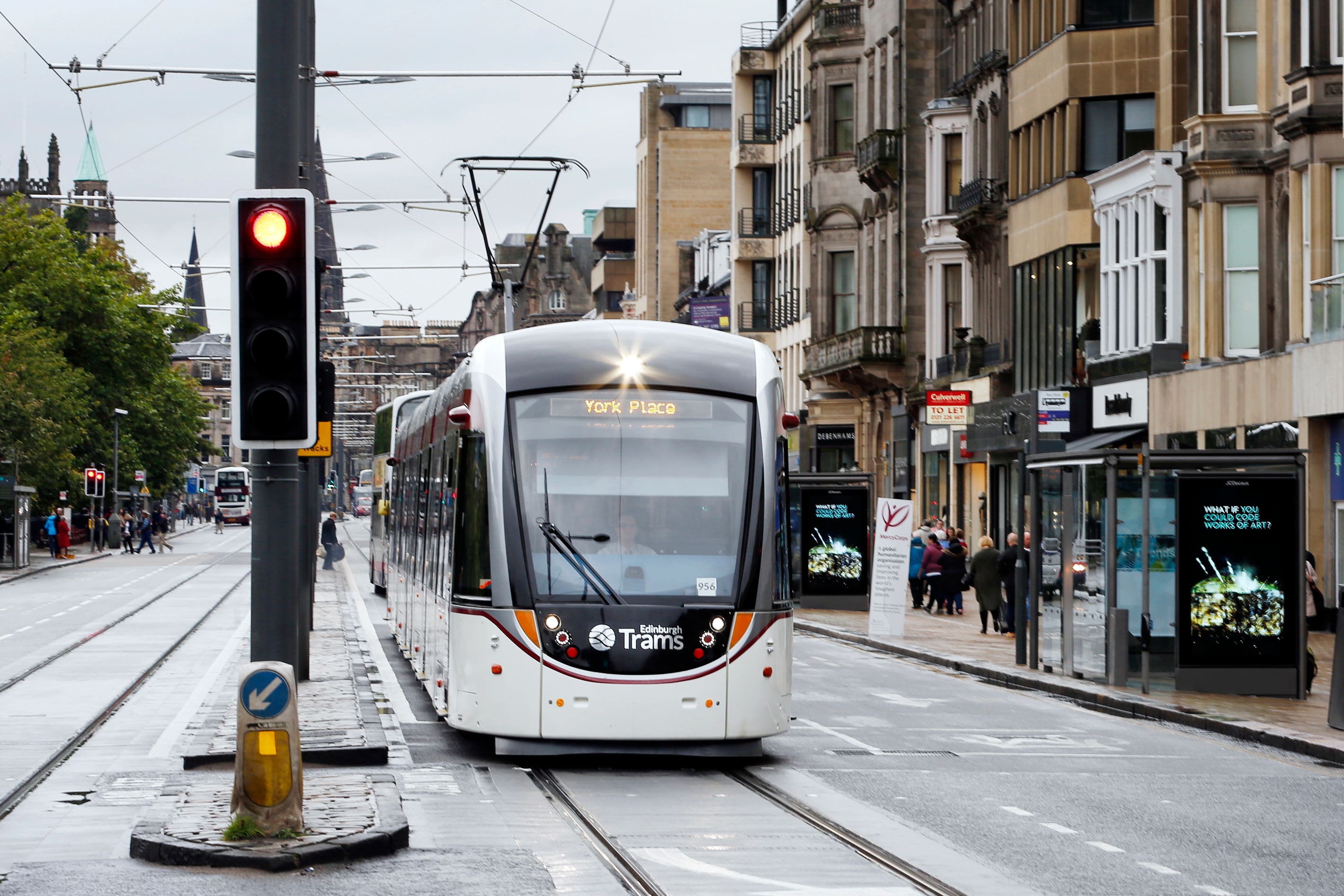 A fatal accident inquiry will be held into the death of a man hit by an Edinburgh tram (PA)