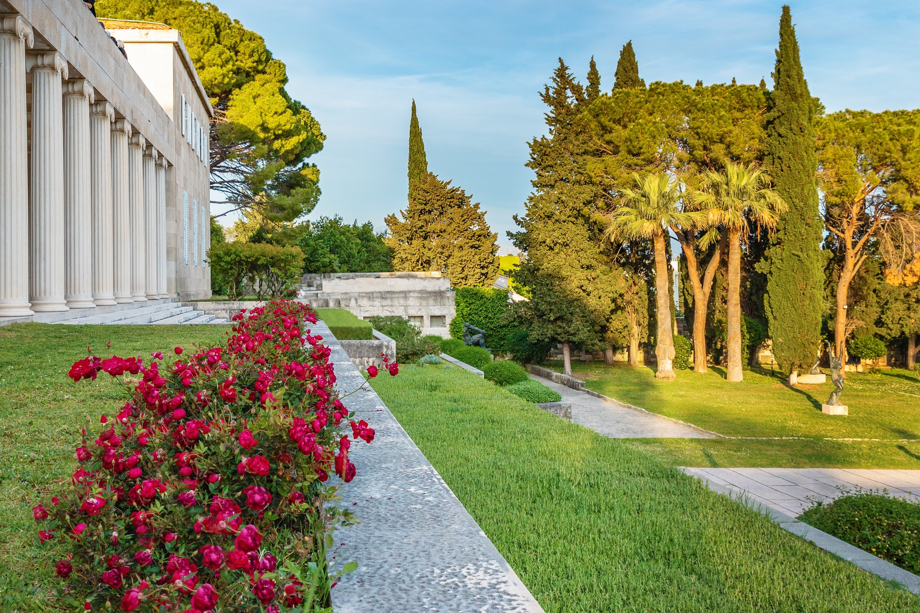 The beautiful Mestrovic Gallery displays the works of Croatia’s greatest sculptor, Ivan Meštrovi