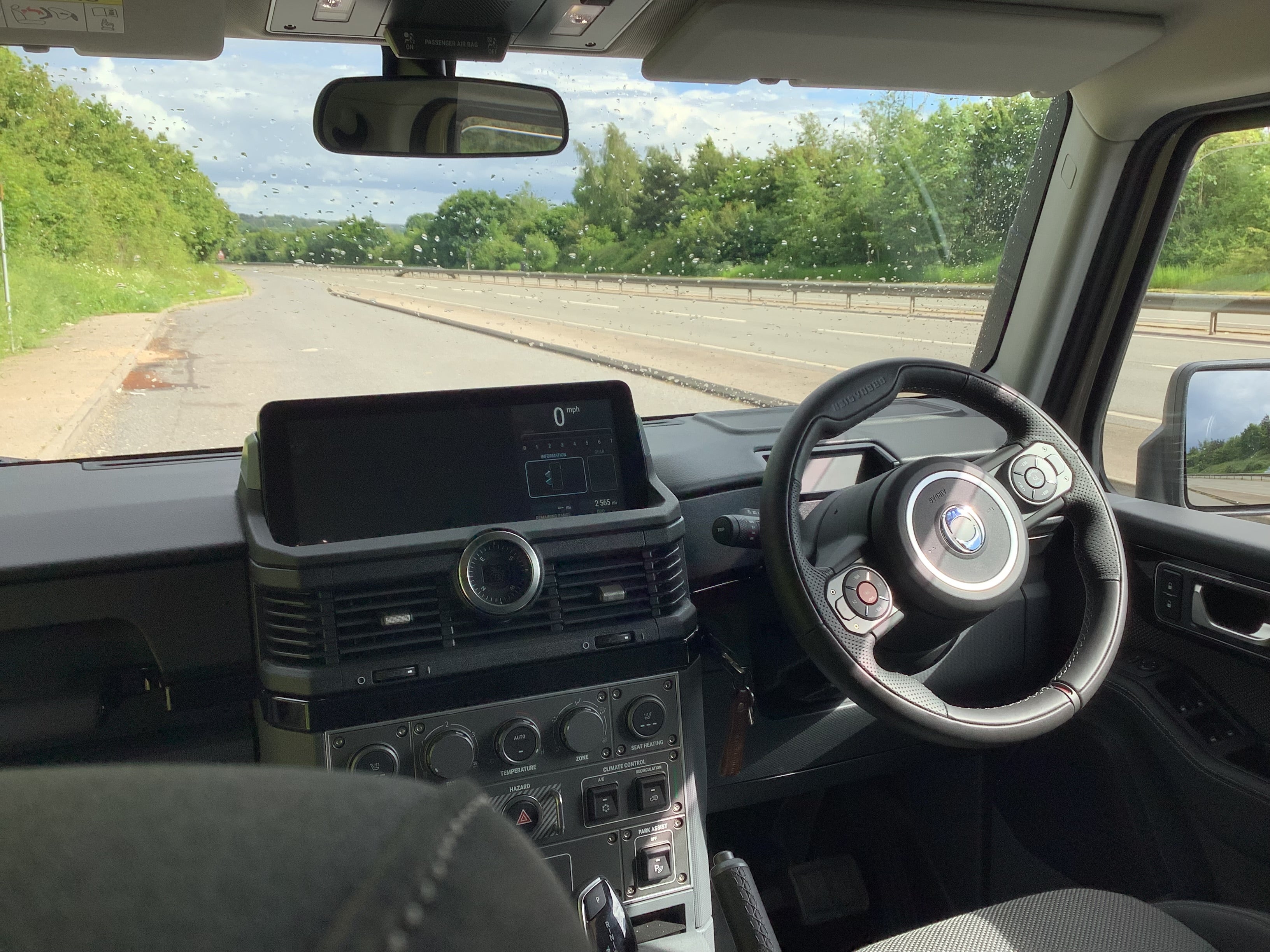 Thanks to the off-road ground clearance the Ineos Grenadier feels a much bigger car