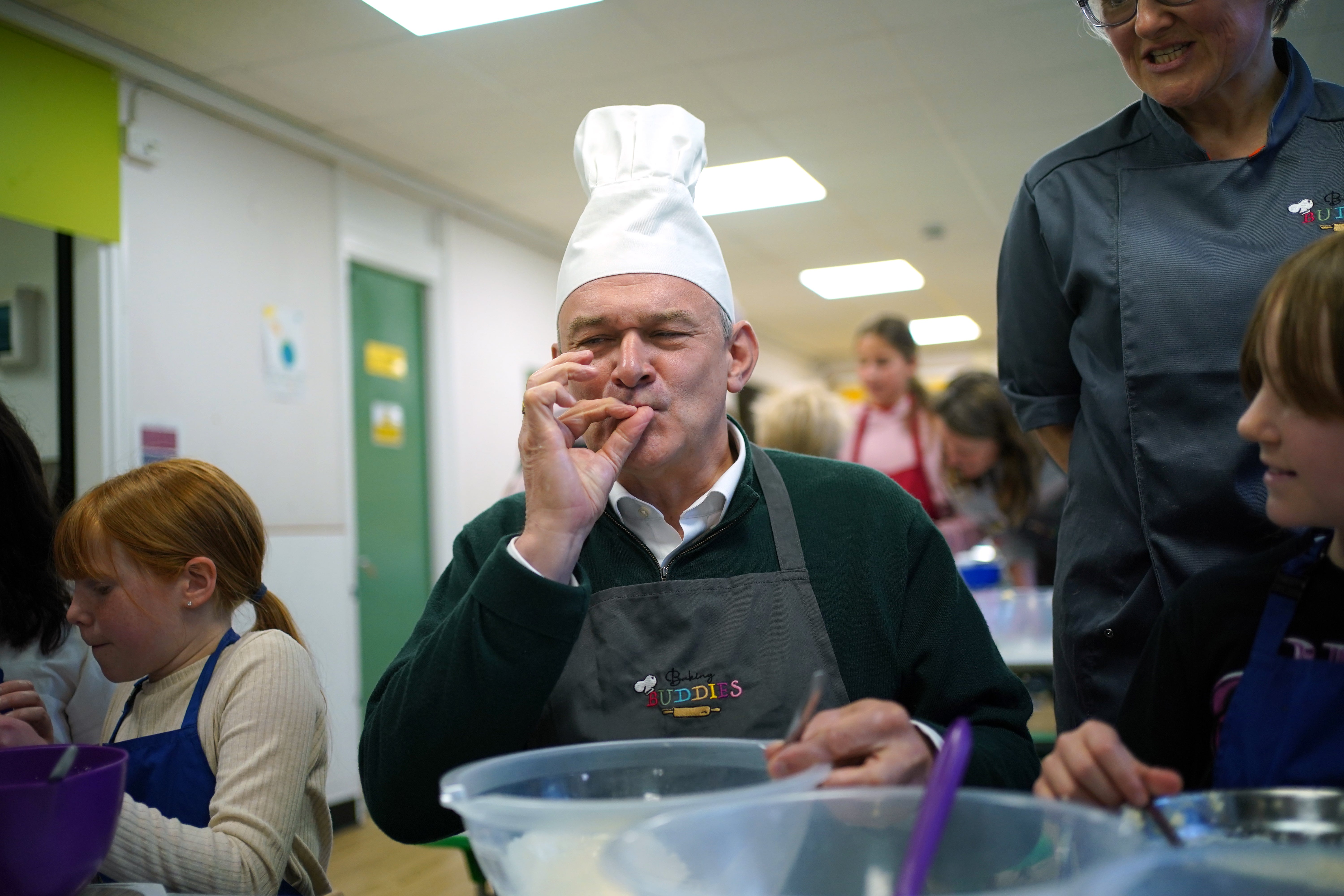 Ed Davey is cooking up something for the election campaign