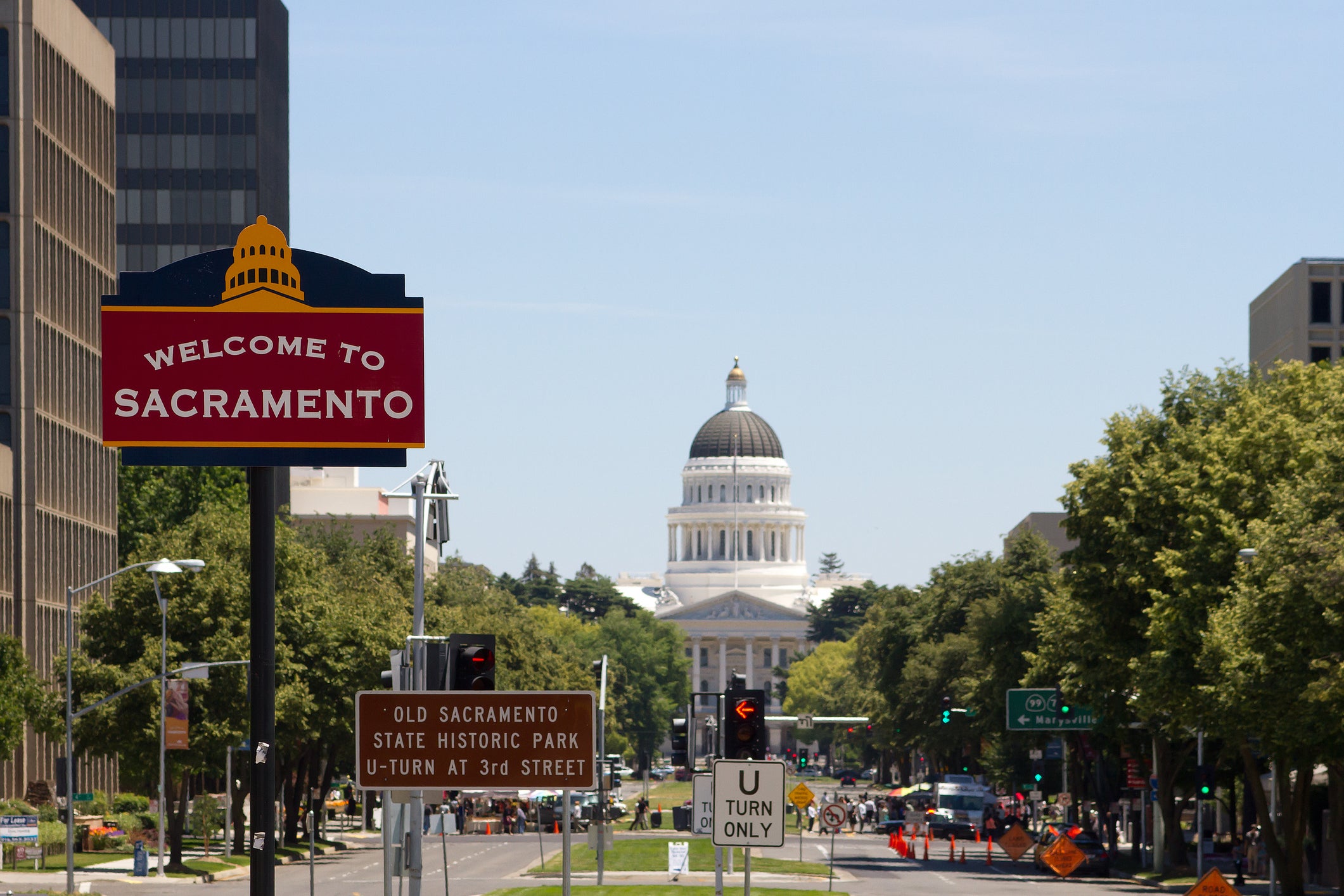 Old Sacramento overflows with historic buildings