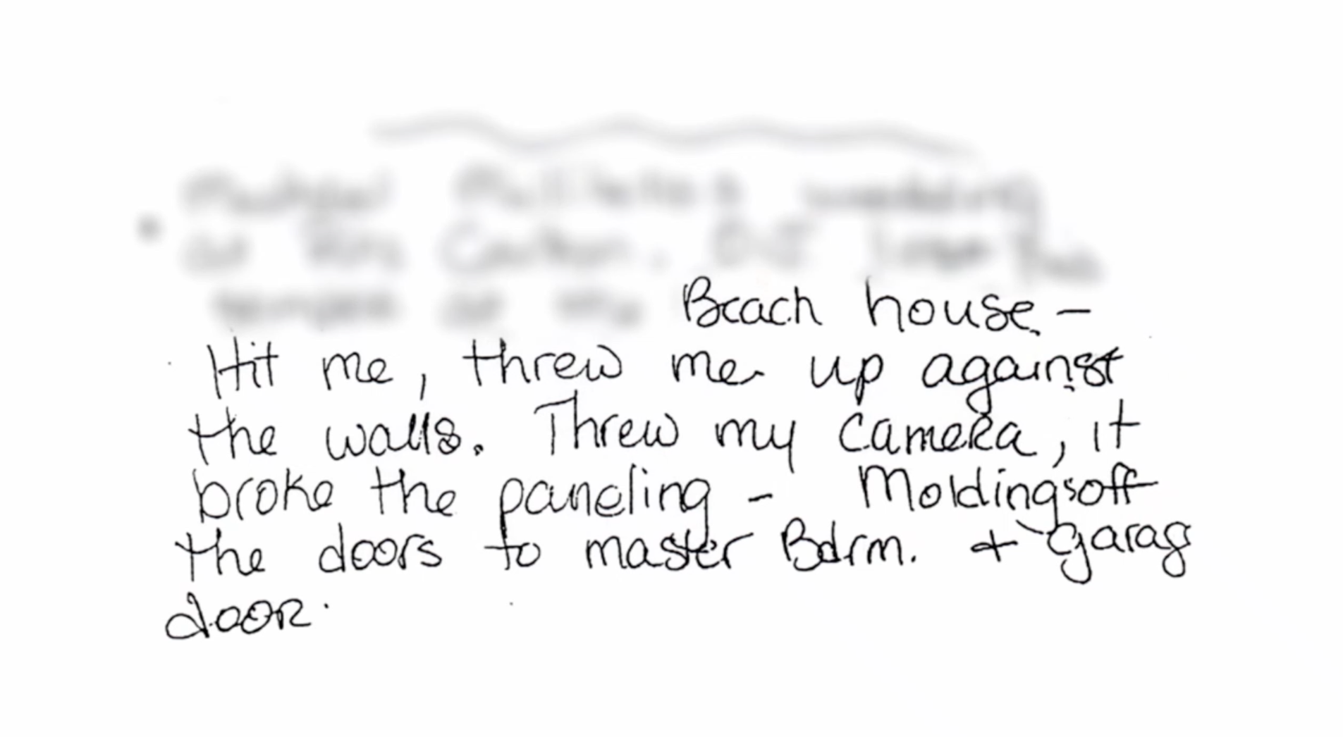 Nicole Brown Simpson kept a private diary detailing the abuse she suffered