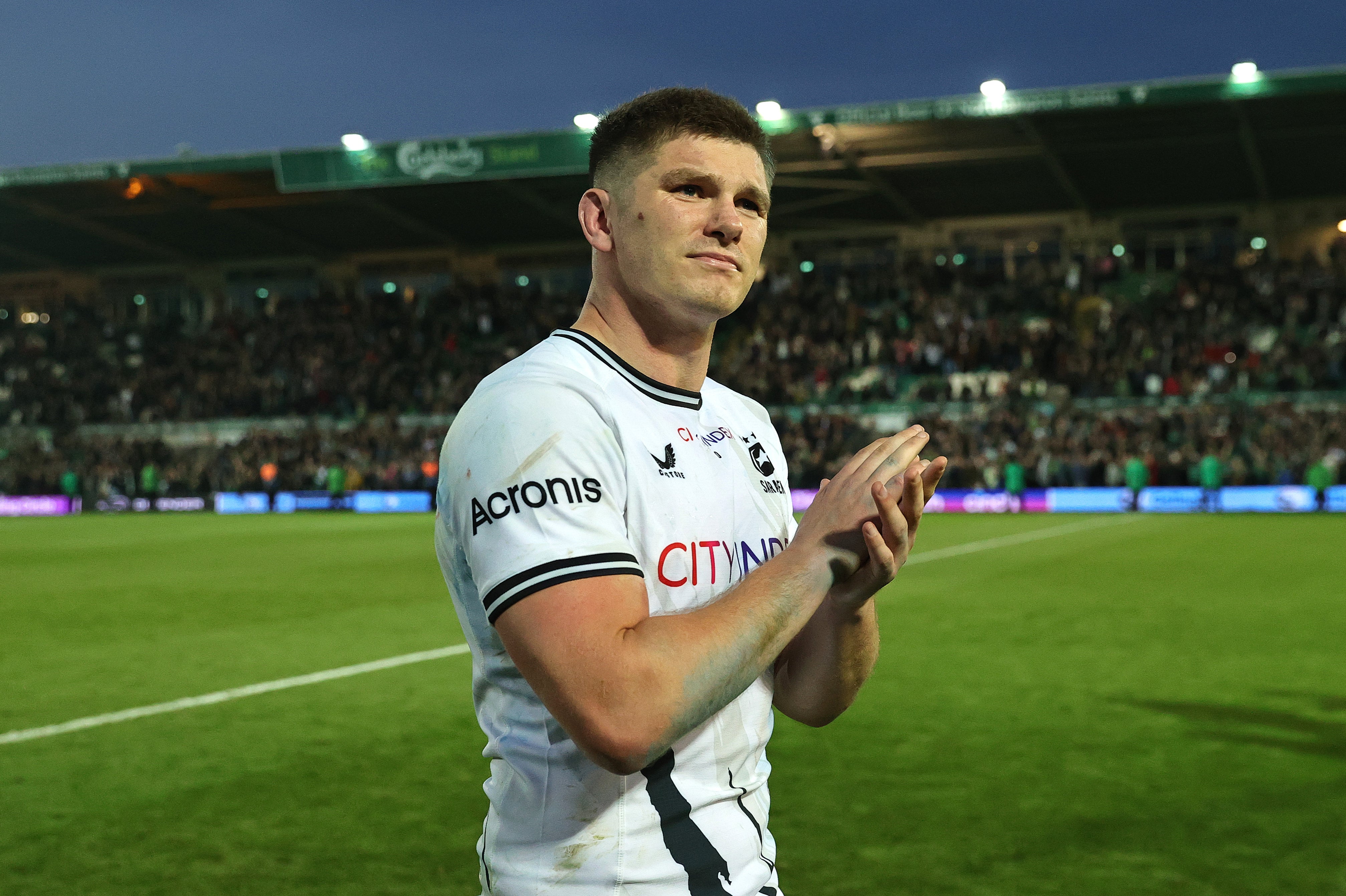 Owen Farrell left Saracens at the end of last season