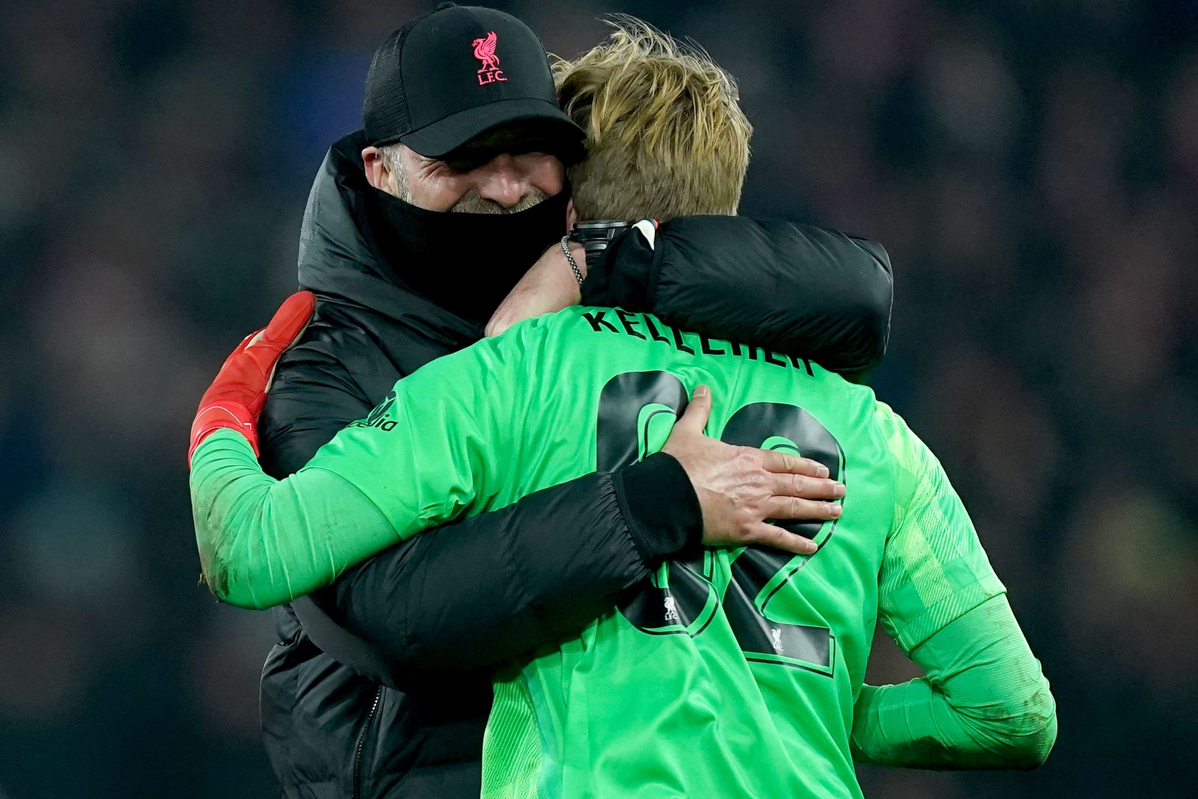 Jurgen Klopp gave Caoimhin Kelleher an opportunity at Anfield (Mike Egerton/PA)