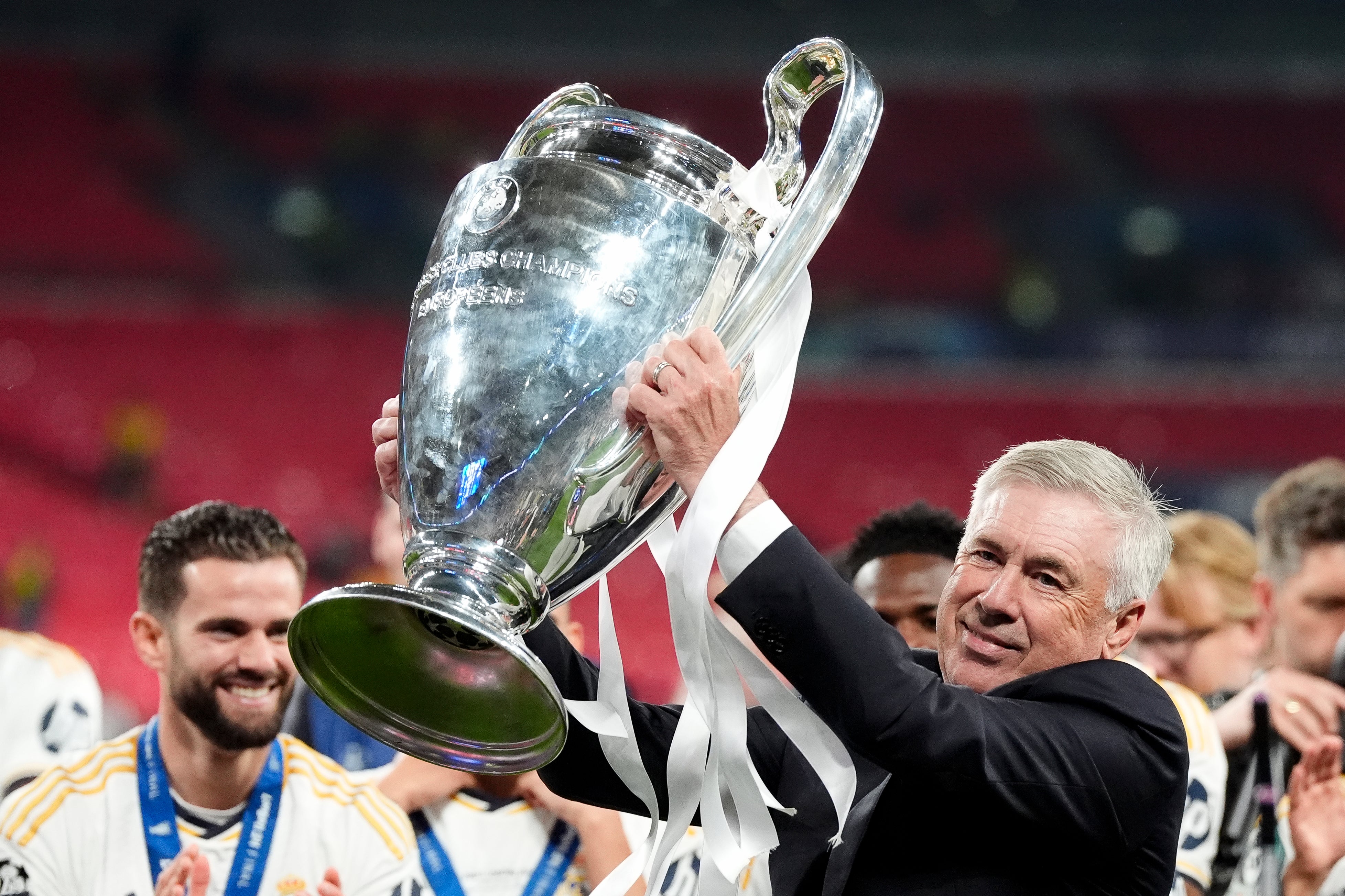 Carlo Ancelotti is now a five-time Champions League-winning manager