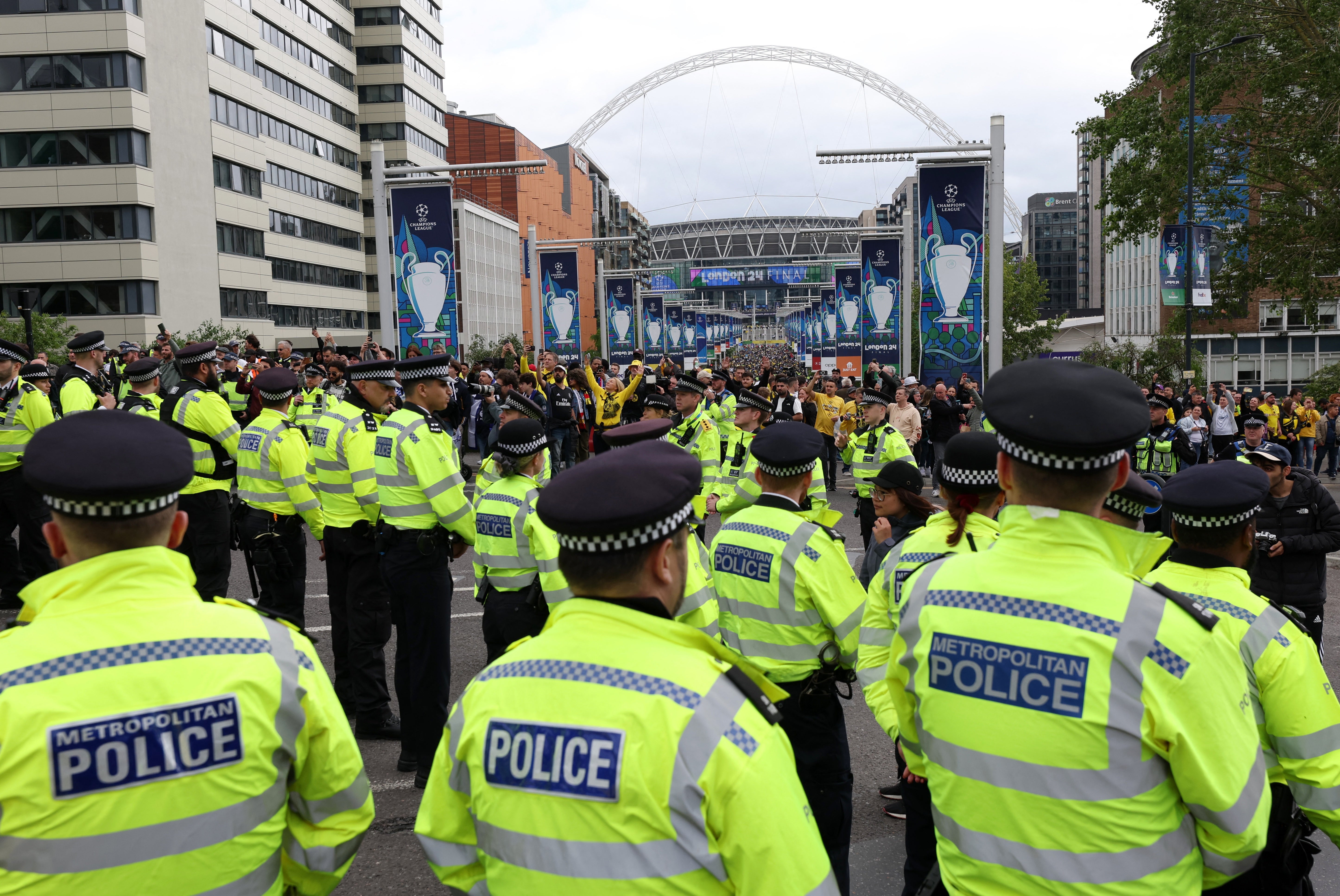 Ireland will have large numbers of police in Dublin for England’s match against Ireland