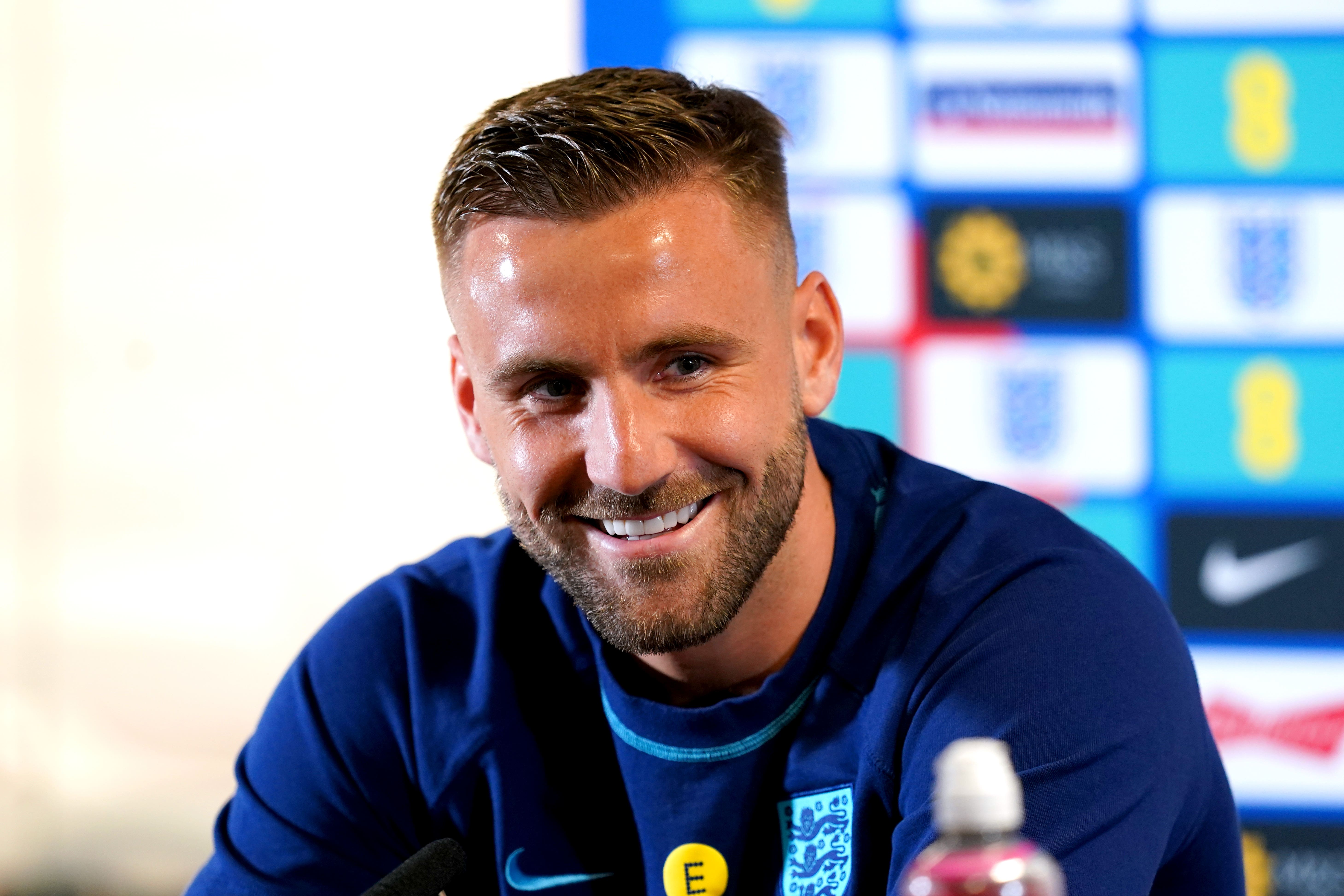 Luke Shaw has a ‘good chance’ of making England’s squad for Euro 2024 (Martin Rickett/PA)