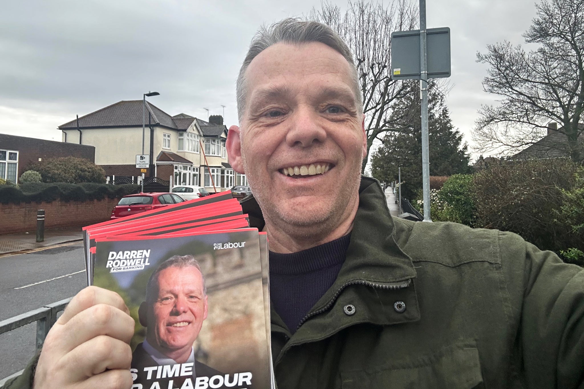 Darren Rodwell has been campaigning for Labour in east London