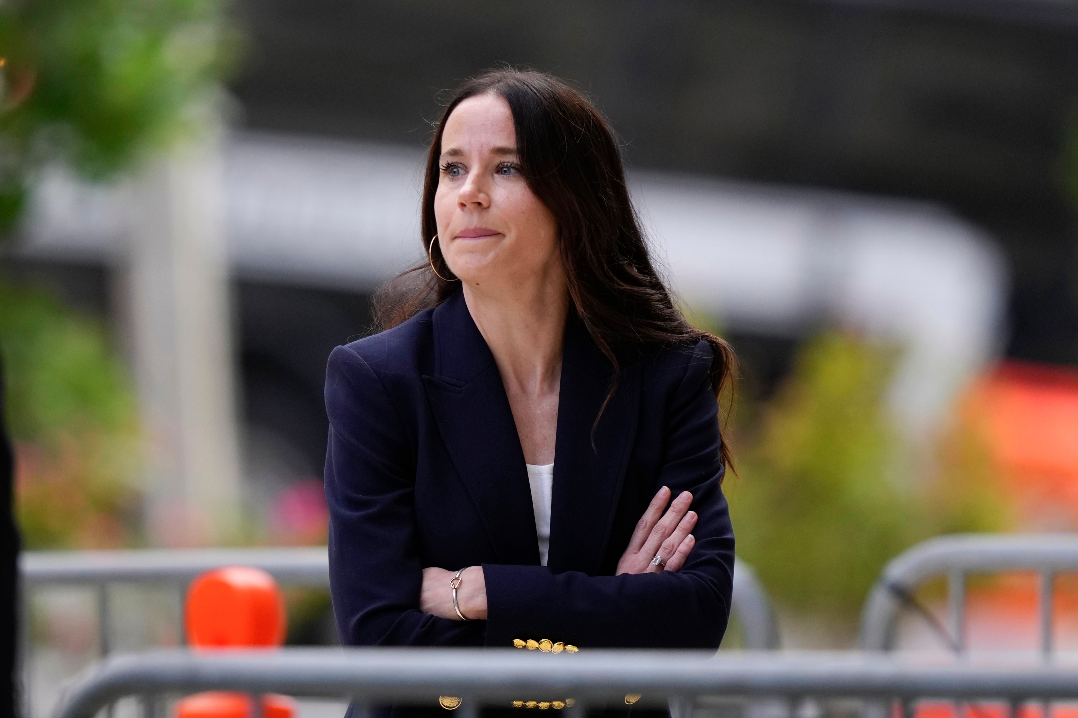 Ashley Biden arrives at Hunter Biden's trial at federal court on June 3, 2024, in Wilmington, Delaware