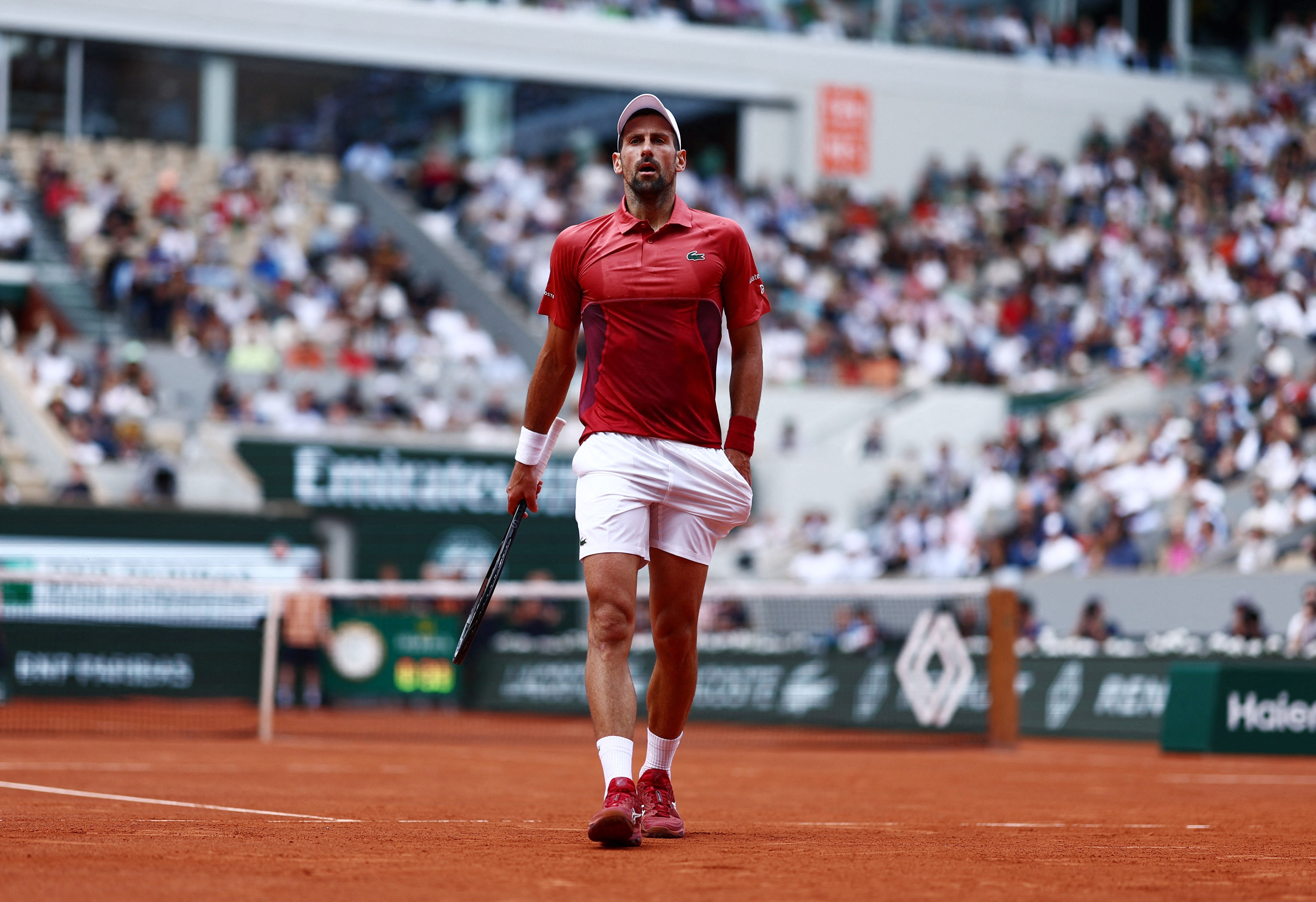 Djokovic could return to the Paris clay courts at the Olympics later this summer