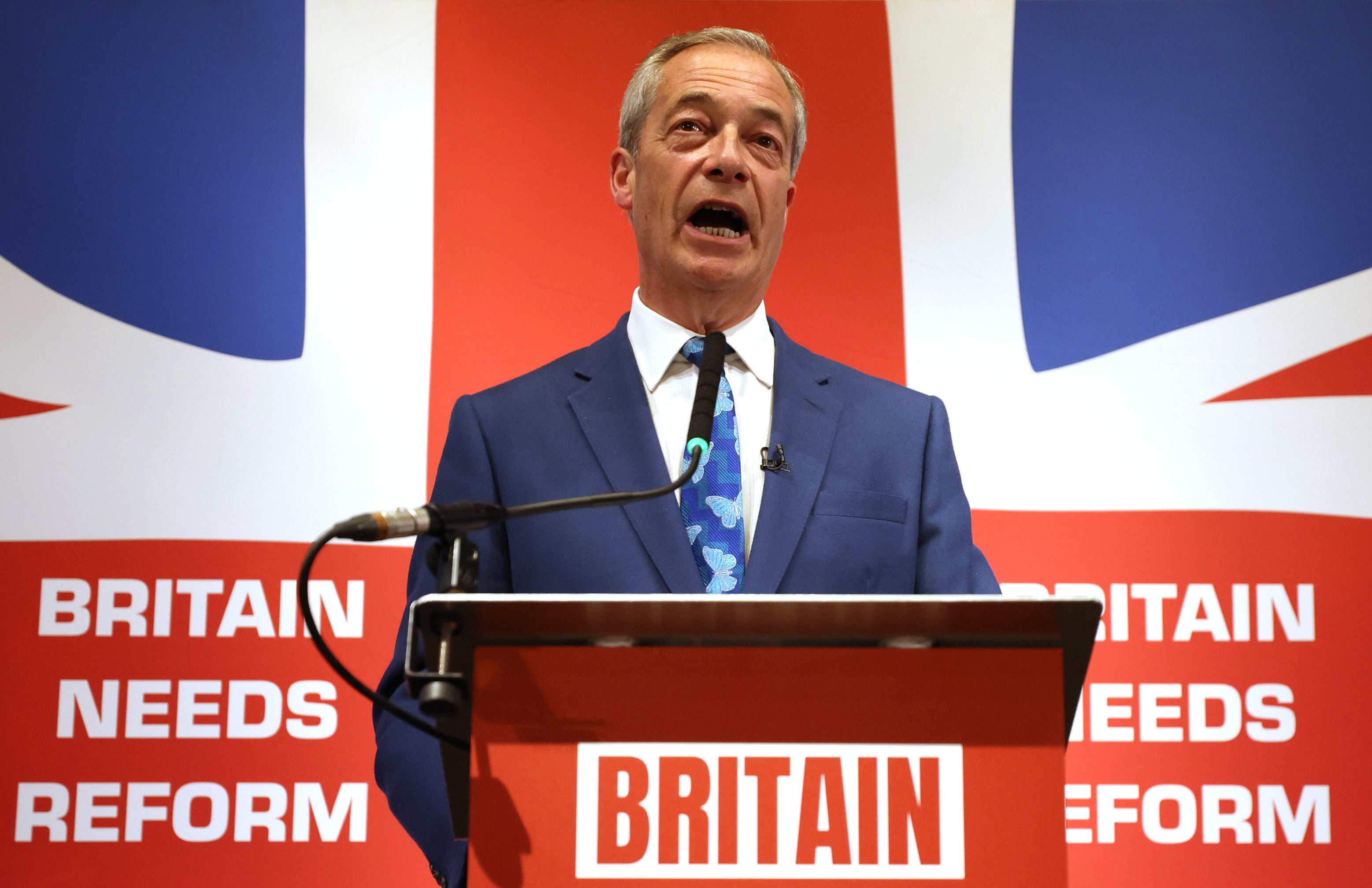 Nigel Farage claimed the upcoming vote was an ‘immigration election’