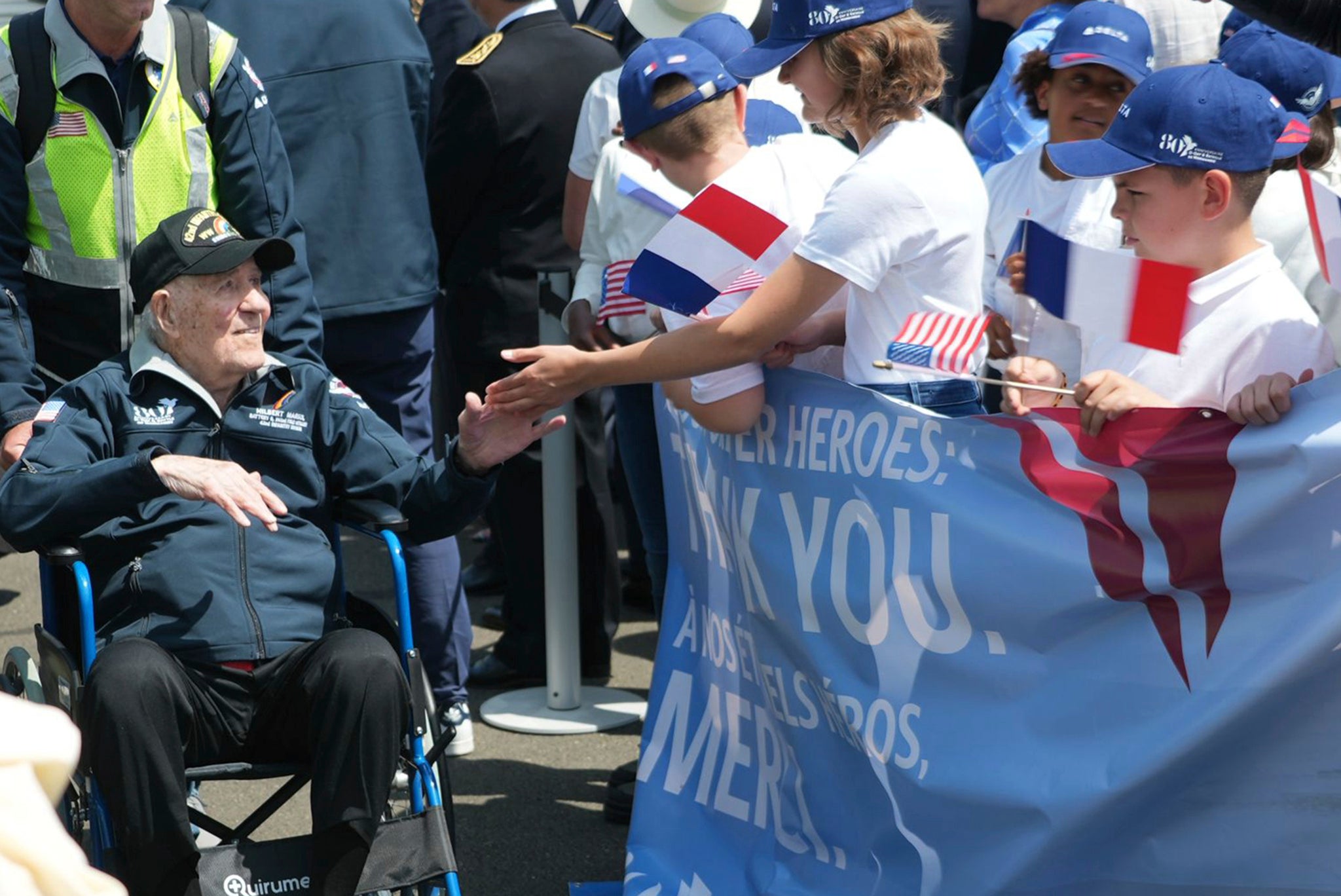 France D Day 80th Anniversary US Veterans