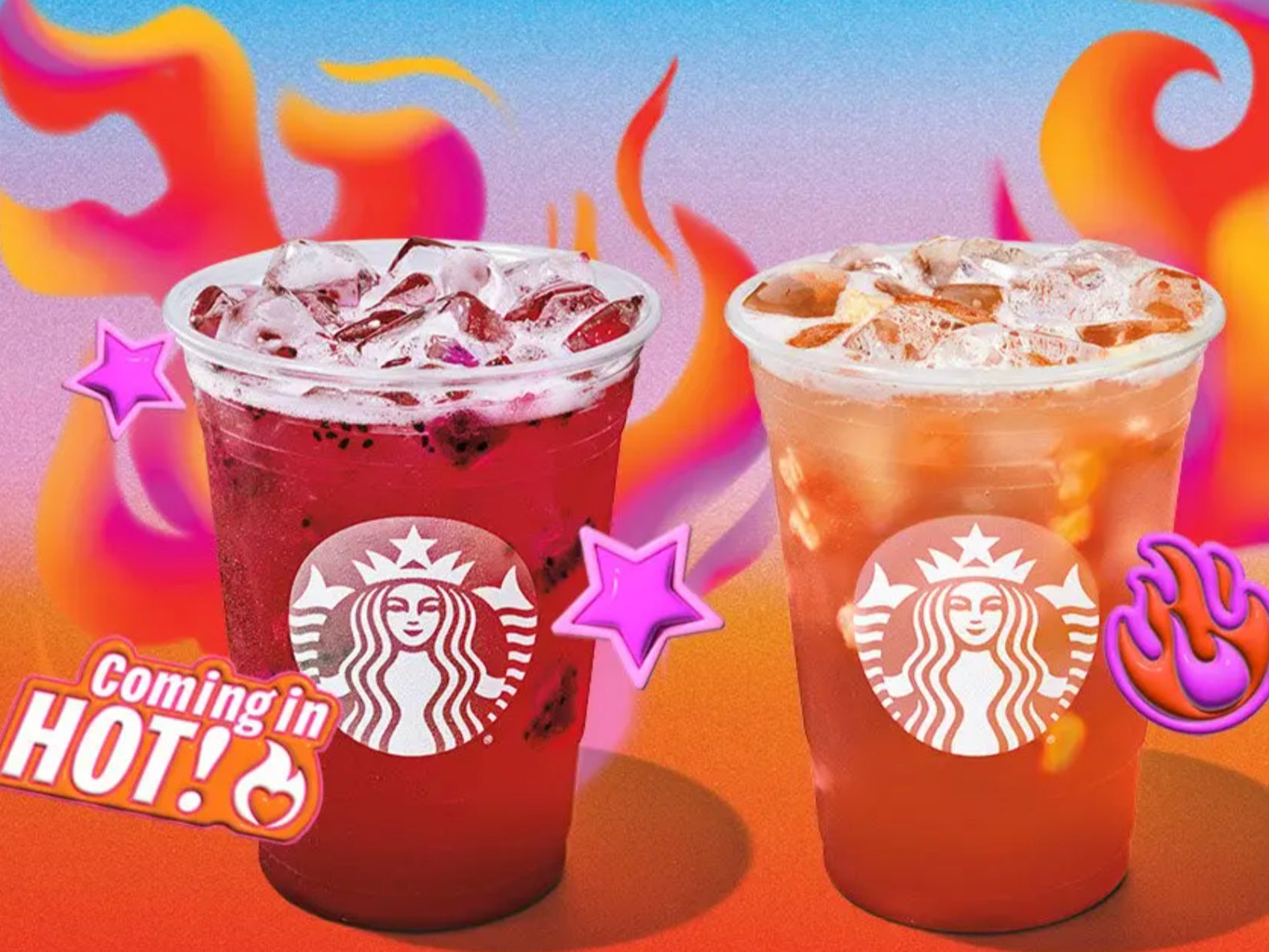 Starbucks’ spicy dragonfruit and spicy pineapple drinks are part of the fashion for sweet and spicy flavours