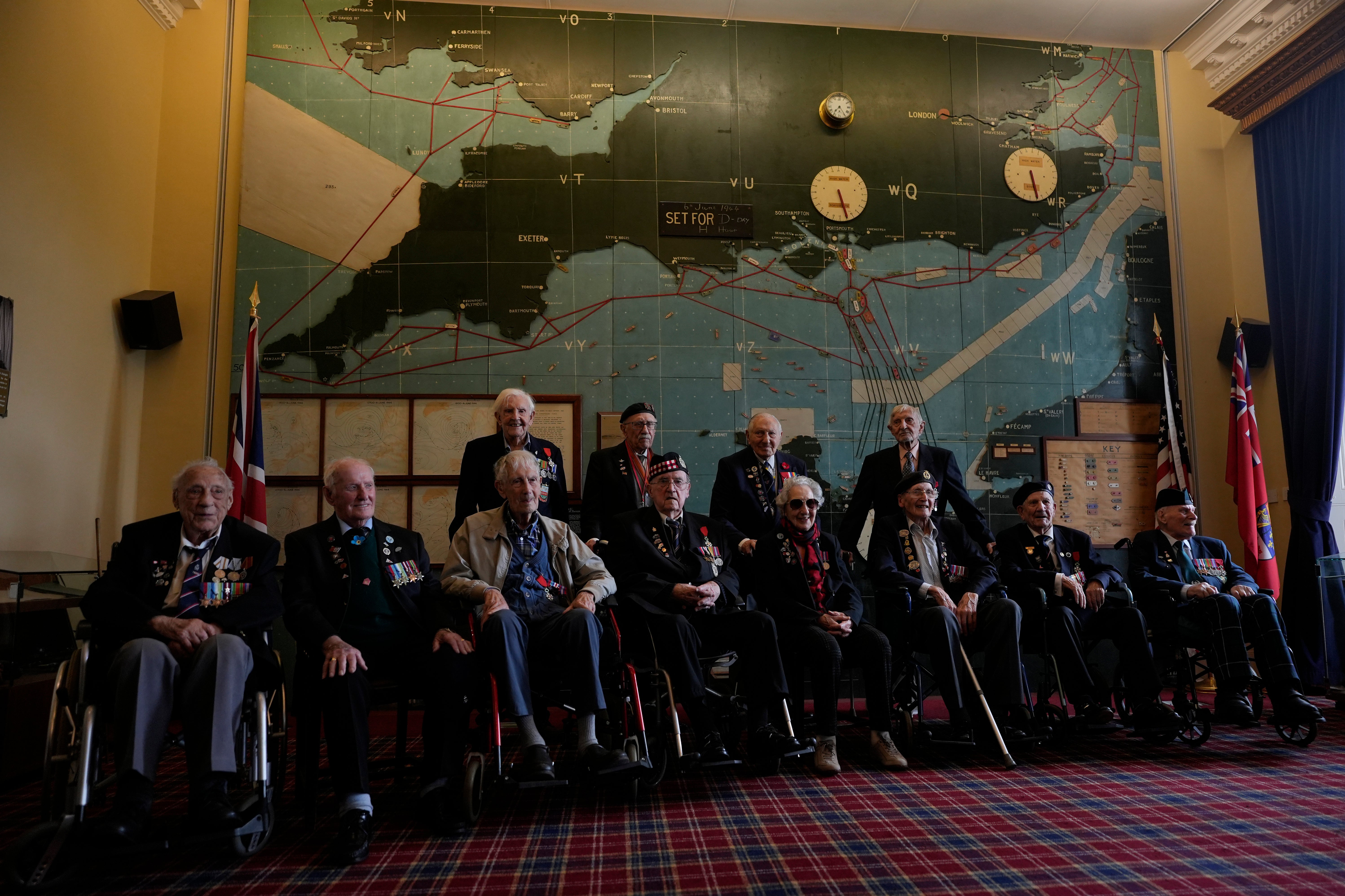 D-Day 80th Anniversary British Veterans