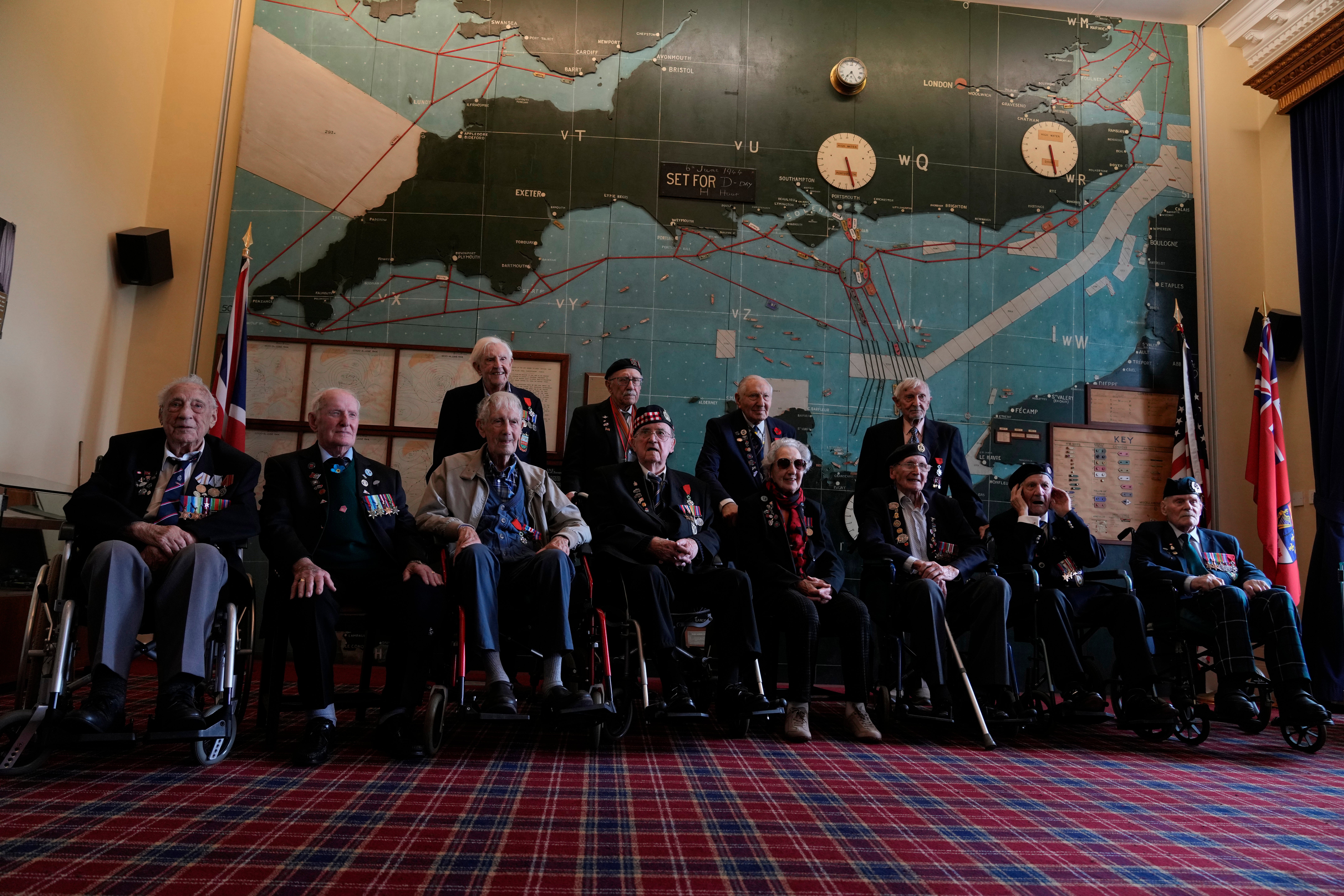 D-Day 80th Anniversary British Veterans