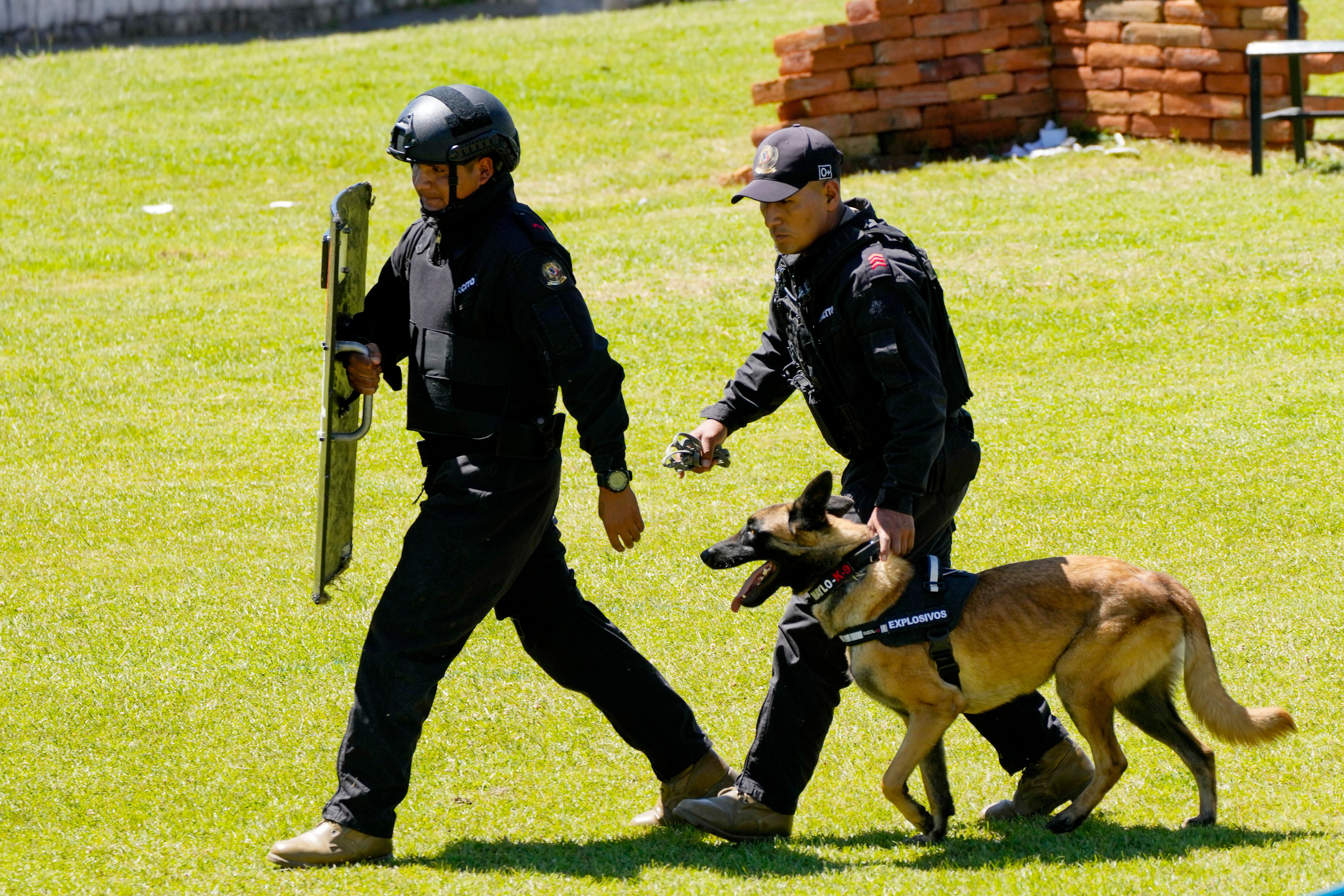 Ecuador Army Dog Awards