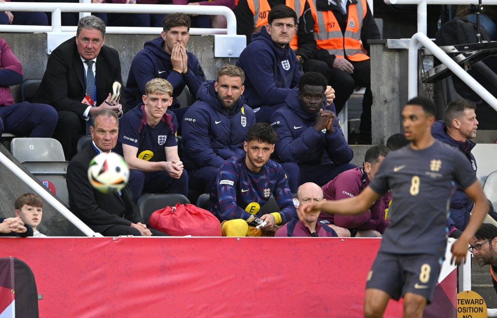 Luke Shaw was among five England players who sat out the win against Bosnia and Herzegovina