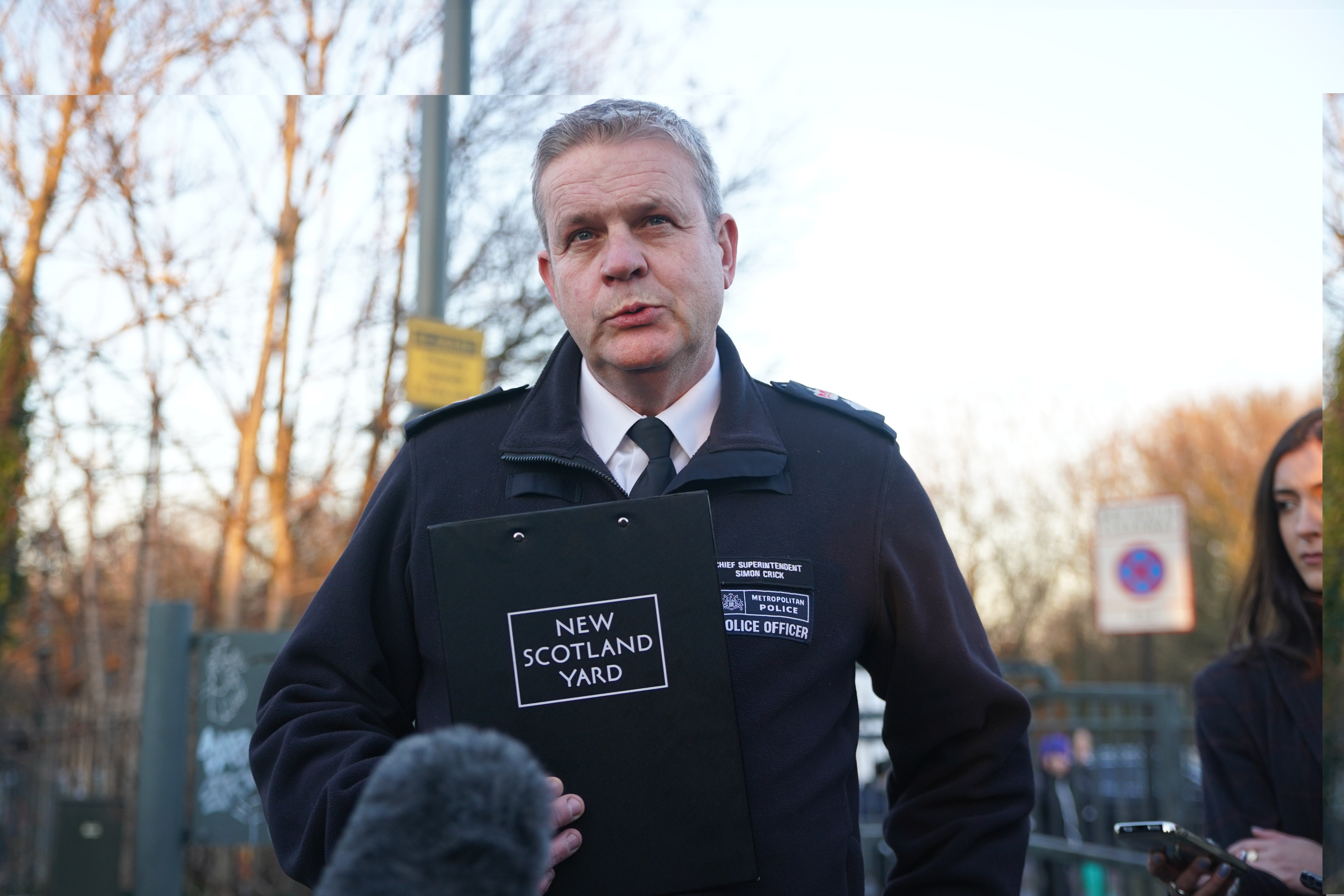 Chief Superintendent Simon Crick led the appeal over the discovery of Baby Elsa