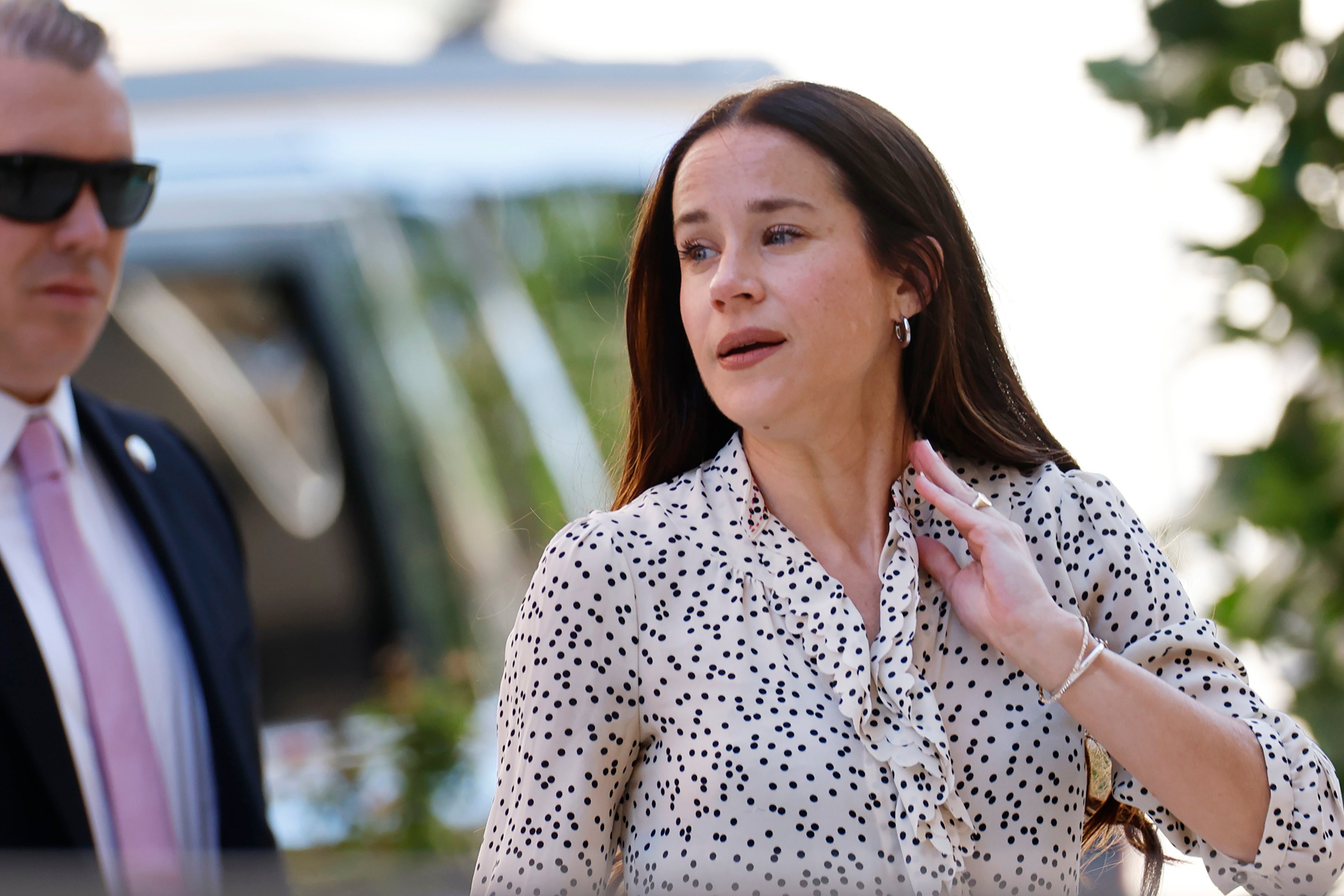 Ashley Biden, daughter of U.S. President Joe Biden, arrives to the J. Caleb Boggs Federal Building during her brother Hunter Biden's trial