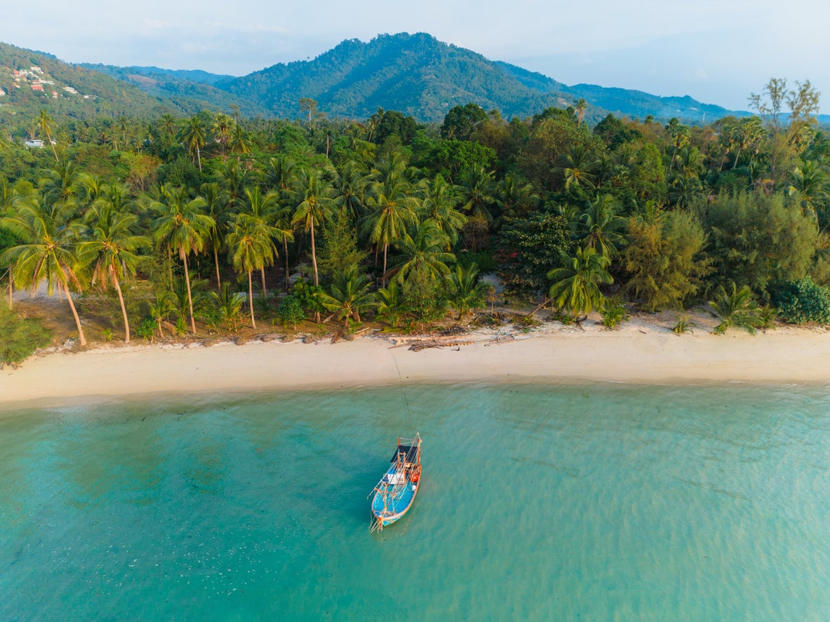 For white sands visit Koh Samui