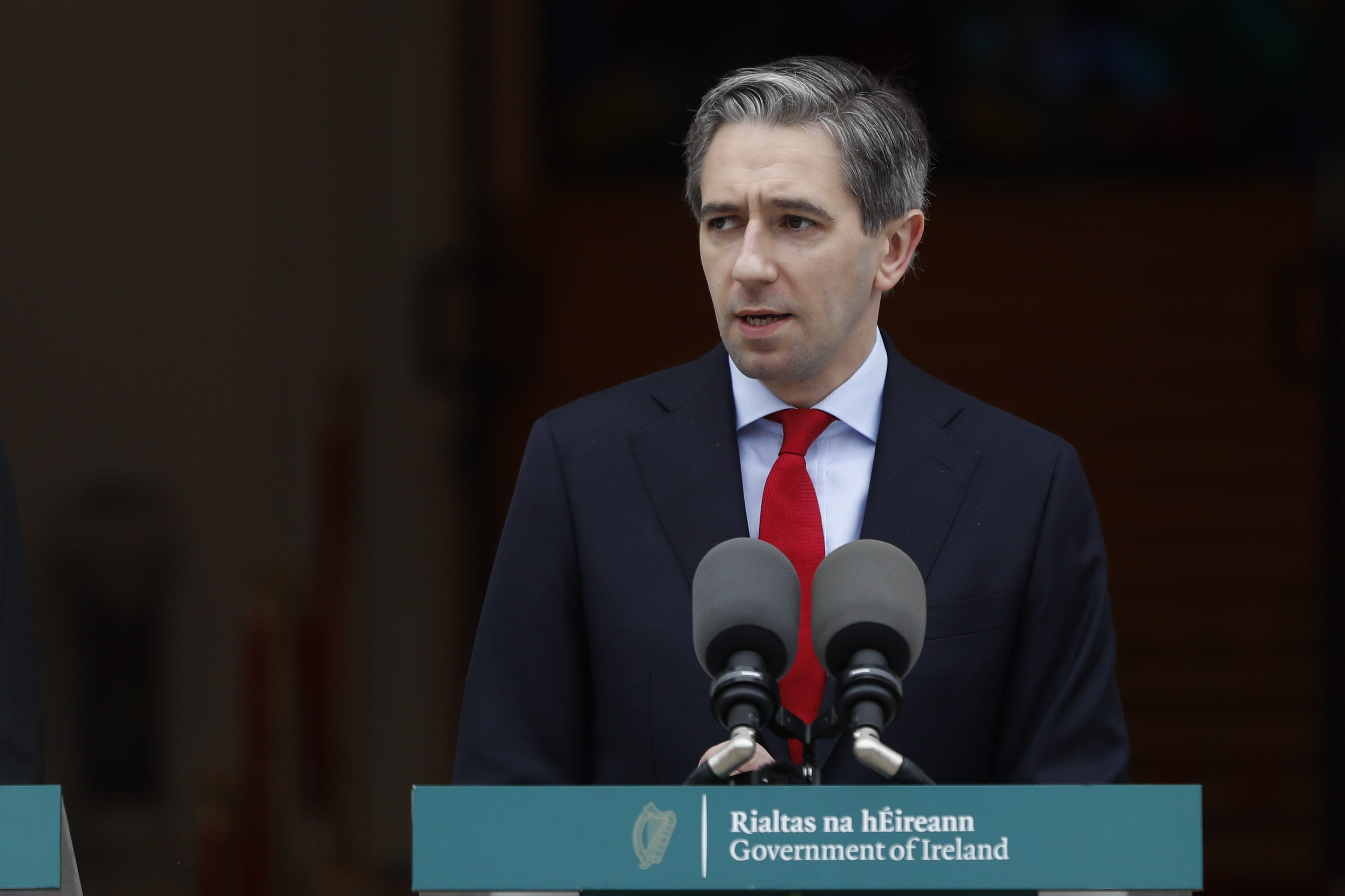 Taoiseach Simon Harris urged all sides to accept the ceasefire deal (Damien Storan/PA)