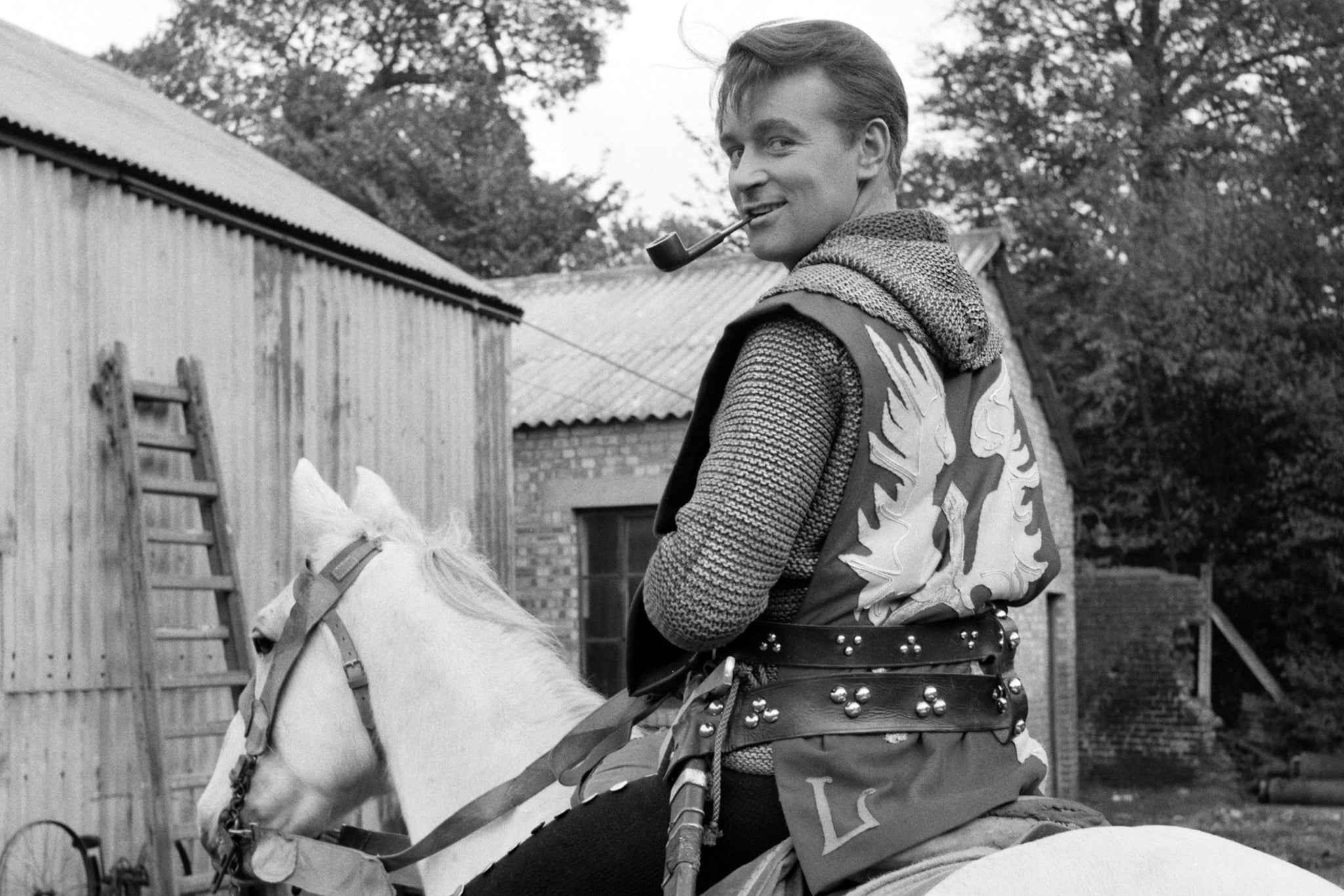 William Russell played the lead in ‘The Adventures of Sir Lancelot’