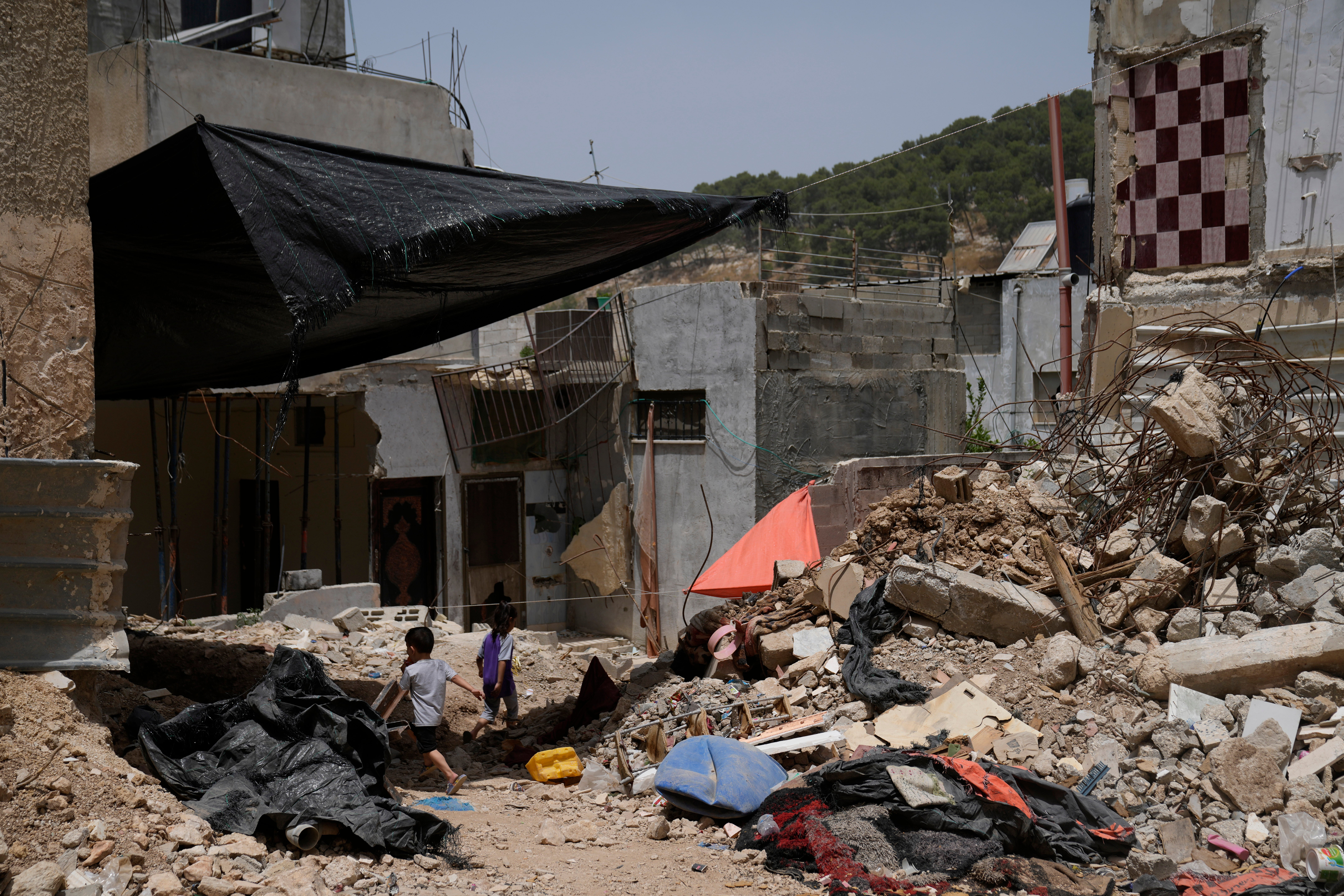 Israel Palestinians West Bank Raid