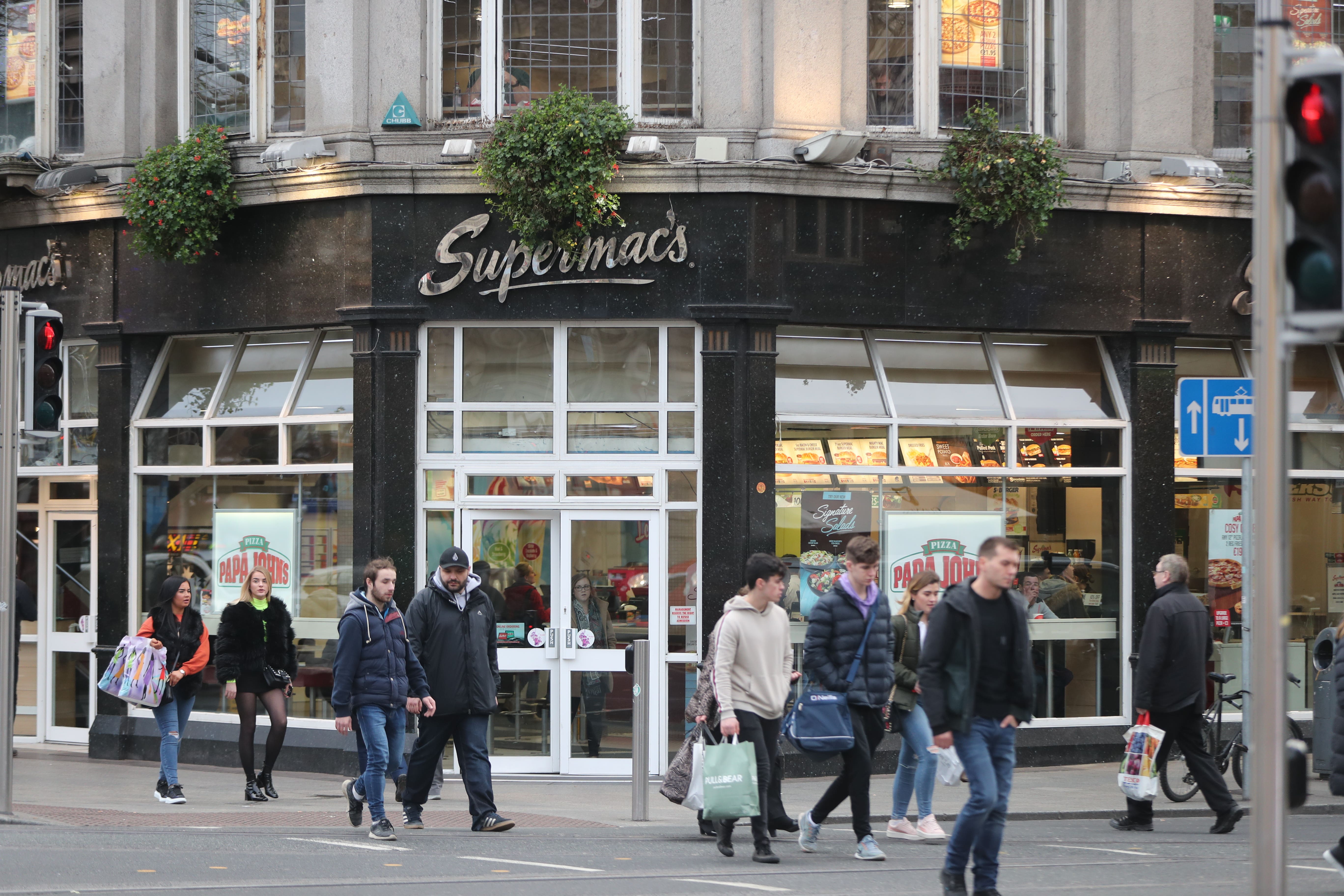 A Supermac’s chain in Dublin