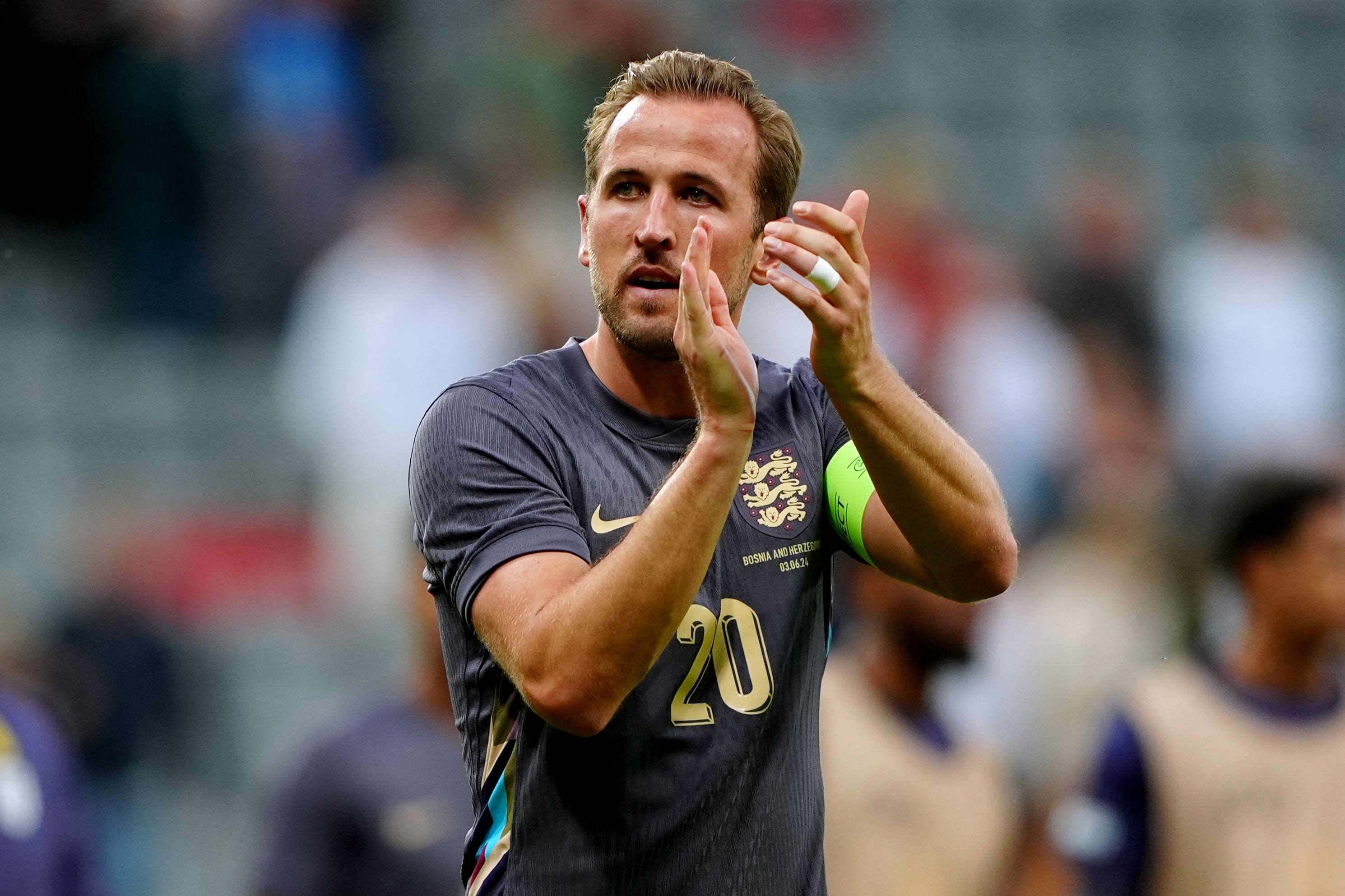 Harry Kane wants to win silverware with England (Owen Humphreys/PA)