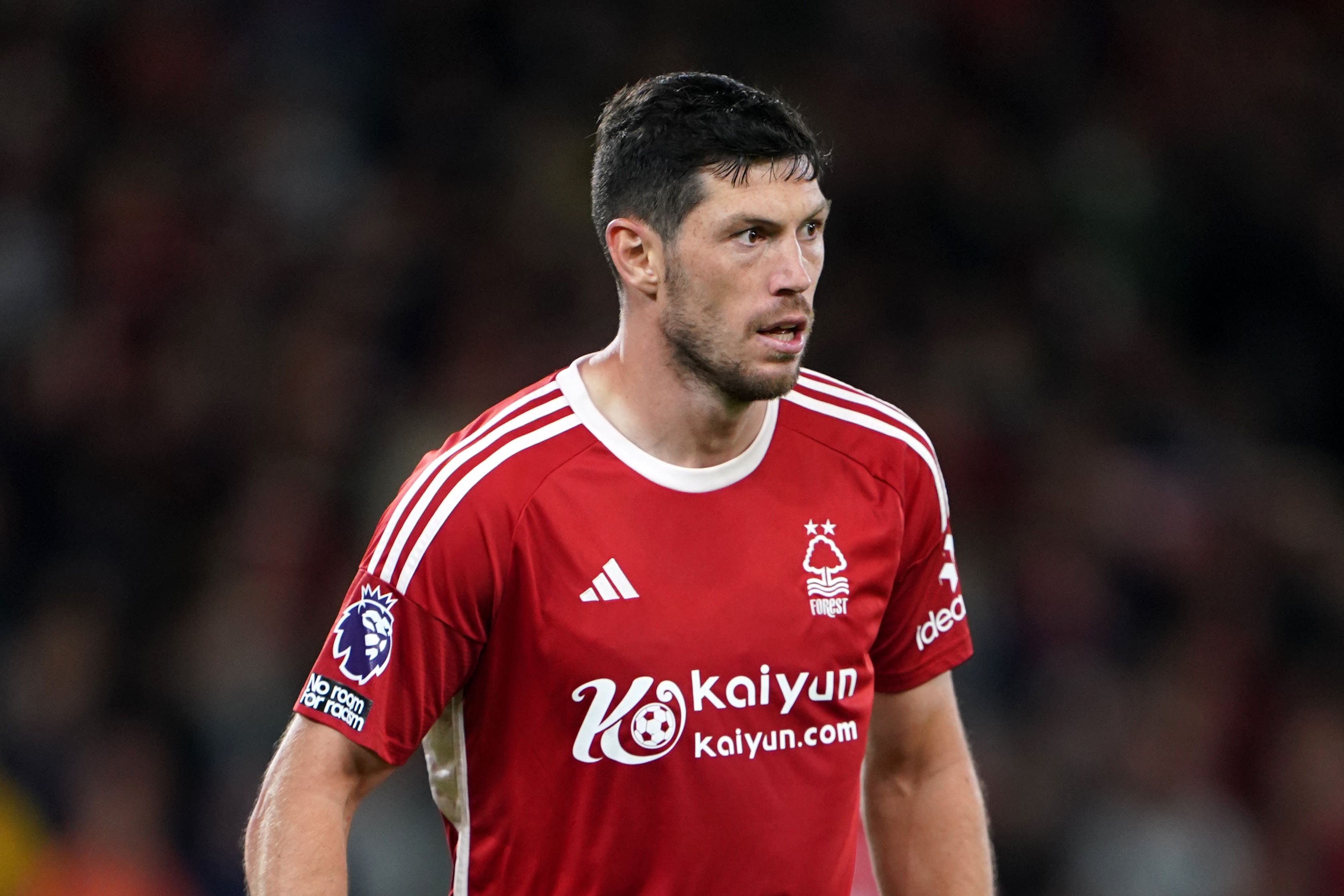 Scott McKenna is leaving Nottingham Forest (Joe Giddens/PA)