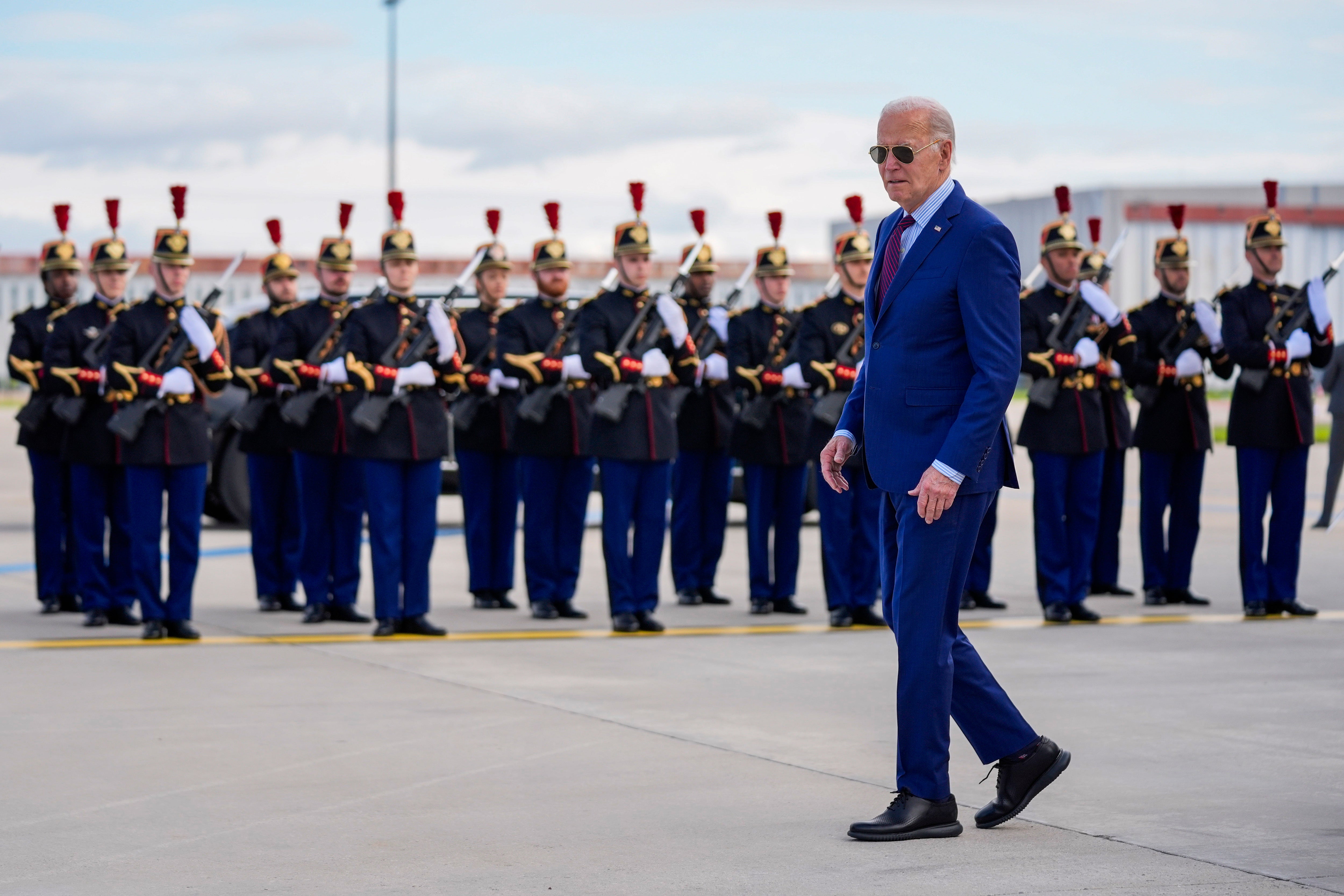 Joe Biden commemorates 80th anniversary of D-Day in France