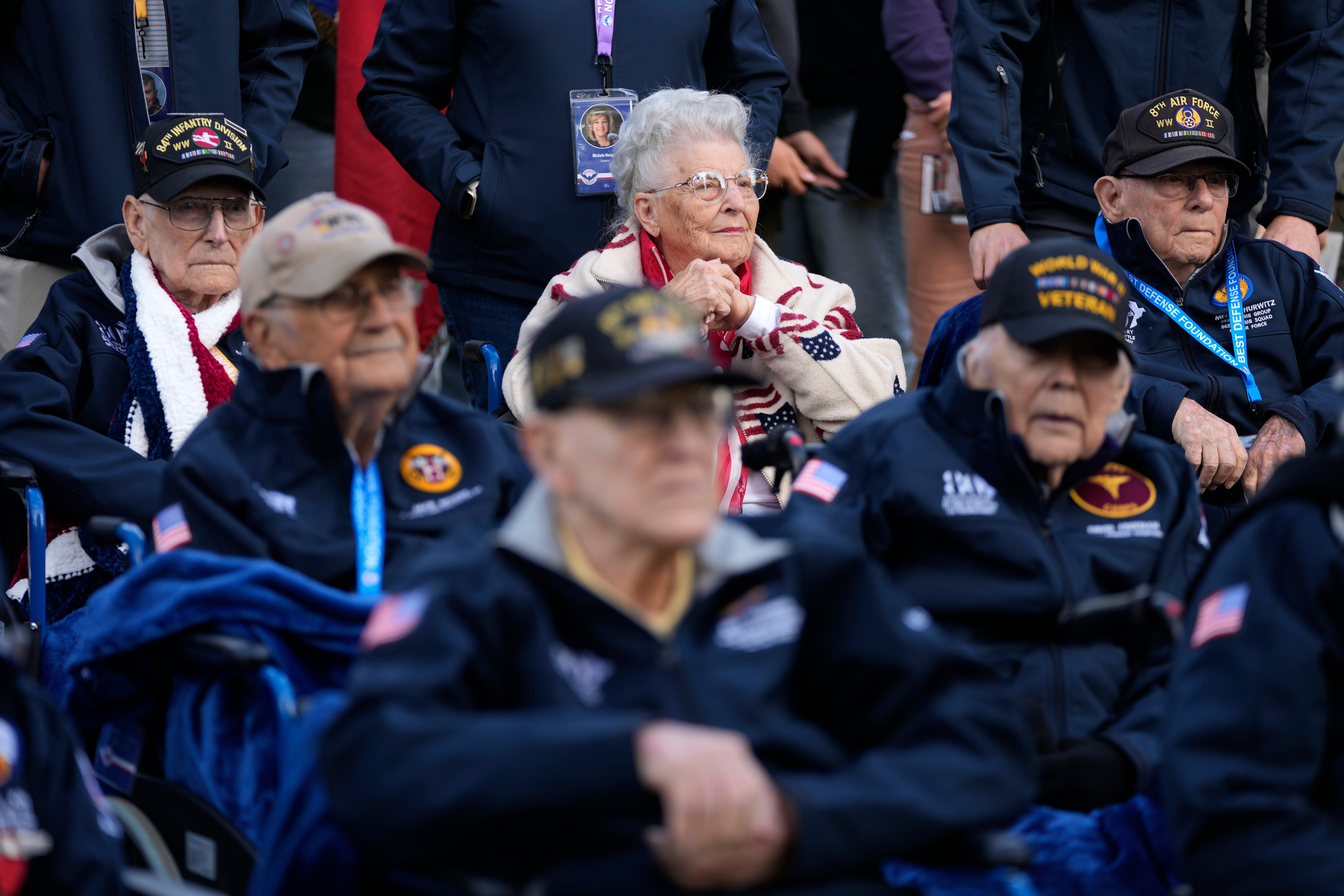 France D-Day-80th Anniversary US Veterans